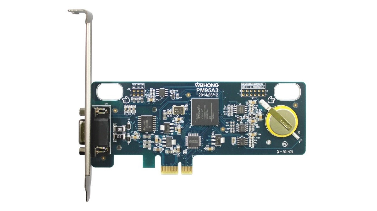 The Weihong PM95A PCIe bus motion control card The Weihong PM95A PCIe bus motion control card for CNC router machine