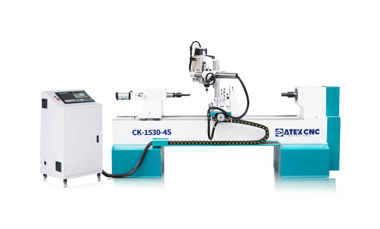 CNC wood lathe suitable for beginners and small factories