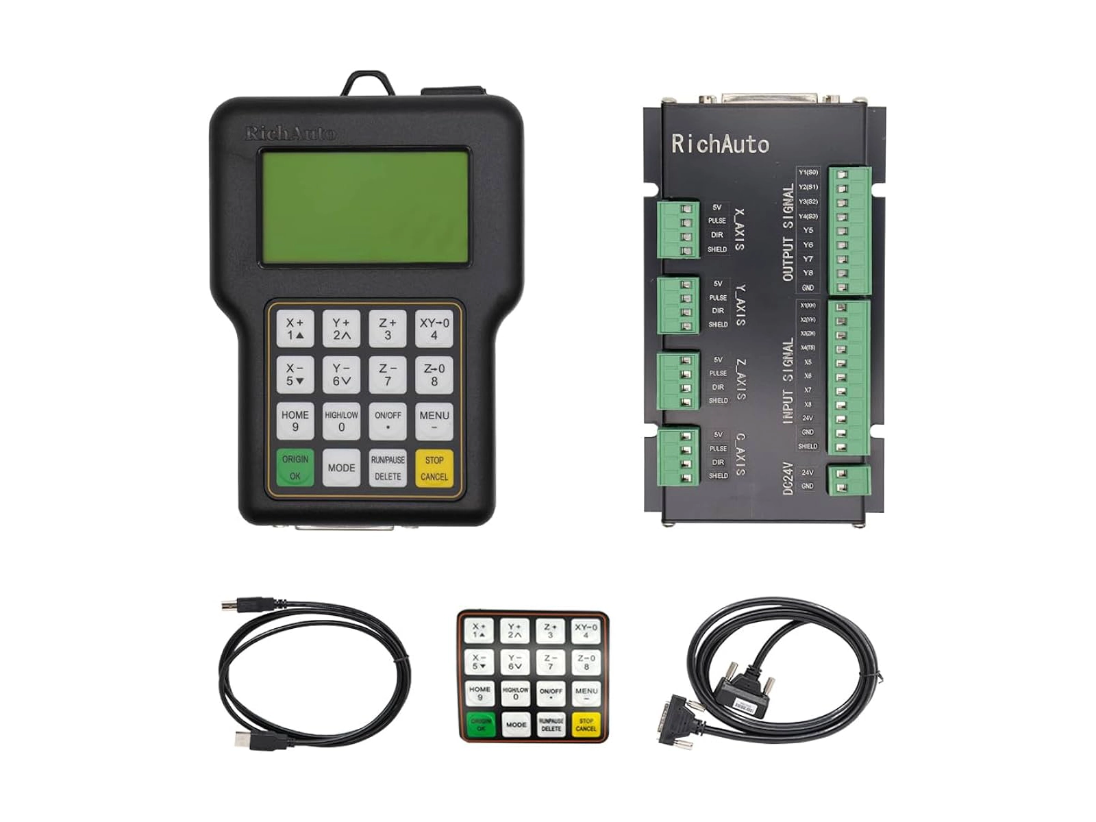 The RichAuto A1X series DSP control handles The RichAuto A1X series DSP control handles for CNC router machine