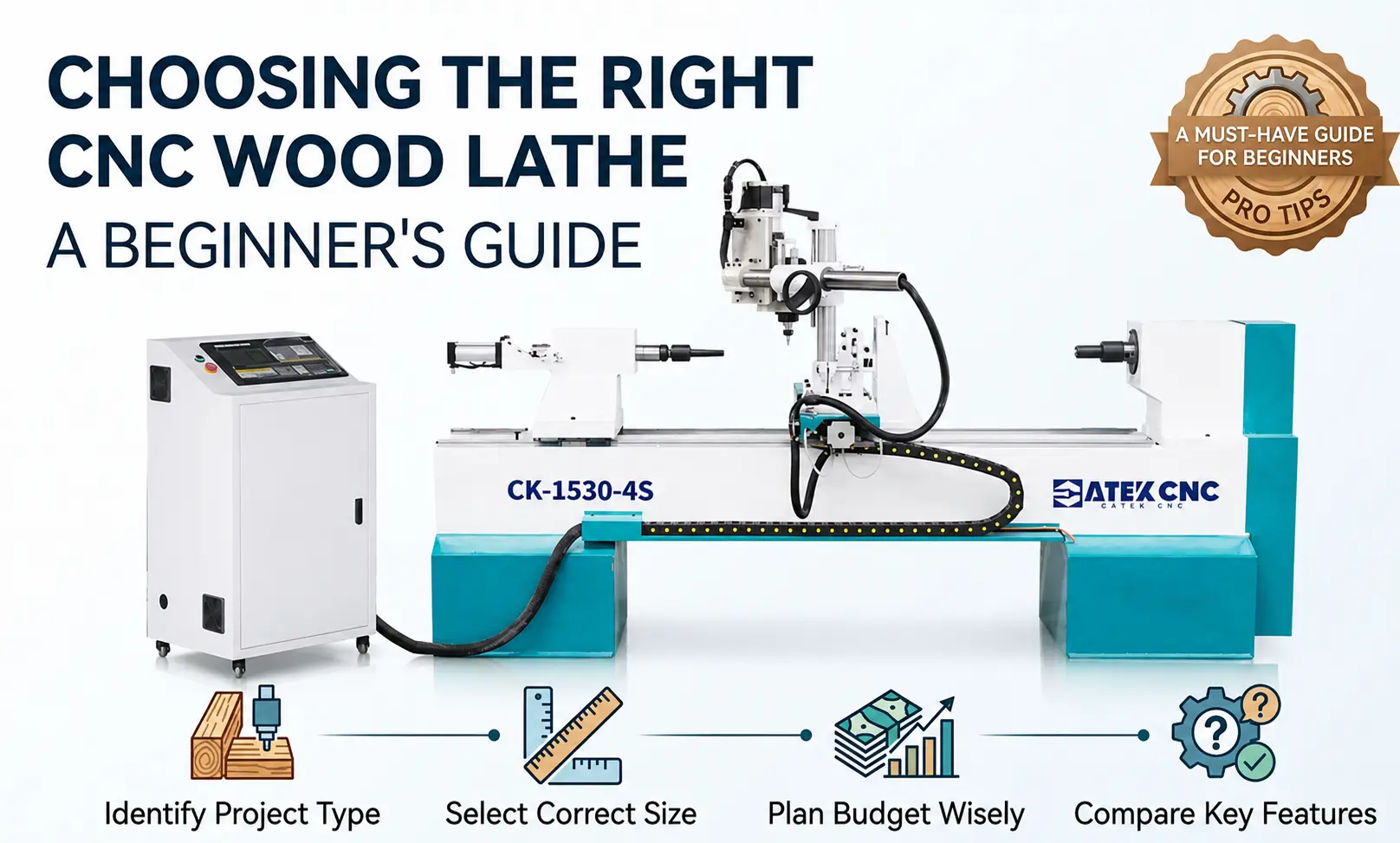 How to Choose the Right CNC Wood Lathe: A Beginner’s Guide