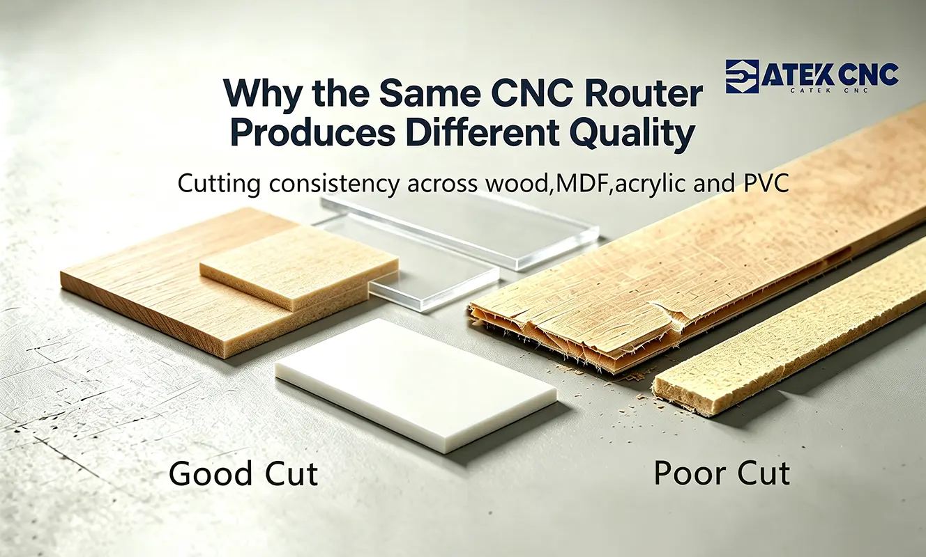 Why Does the Same Industrial CNC Wood Router Produce Such Different Machining Quality?