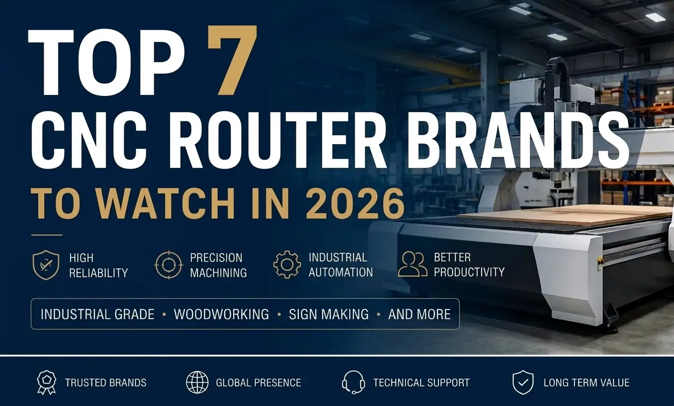 Top 7 CNC Router Brands to Watch in 2026