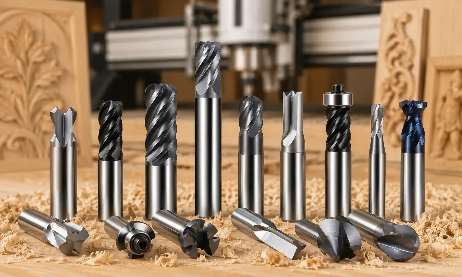 How to Select the Milling Tools for CNC Wood Router?