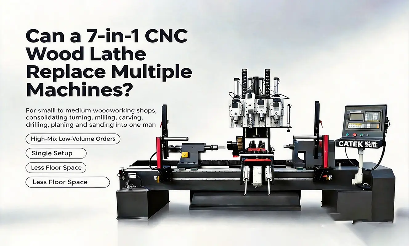 Can a 7-in-1 CNC Wood Lathe Replace Multiple Machines in Your Workshop?