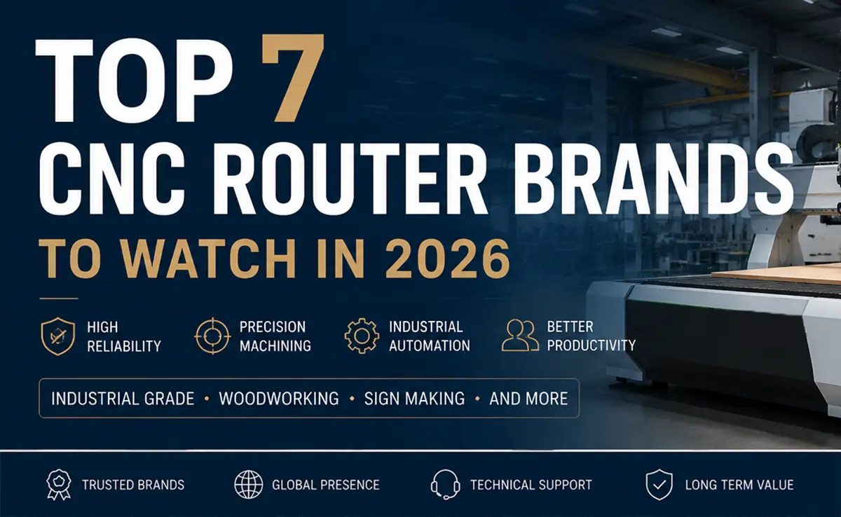 Top 7 CNC Router Brands to Watch in 2026
