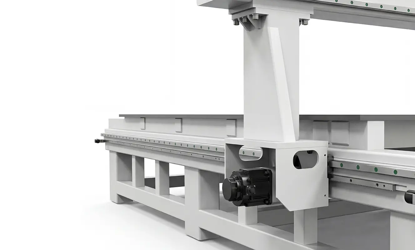 A stable mechanical platform provides a stronger foundation for the machine, helping maintain repeatable machining performance while reducing the effects of vibration and unnecessary movement during cutting.