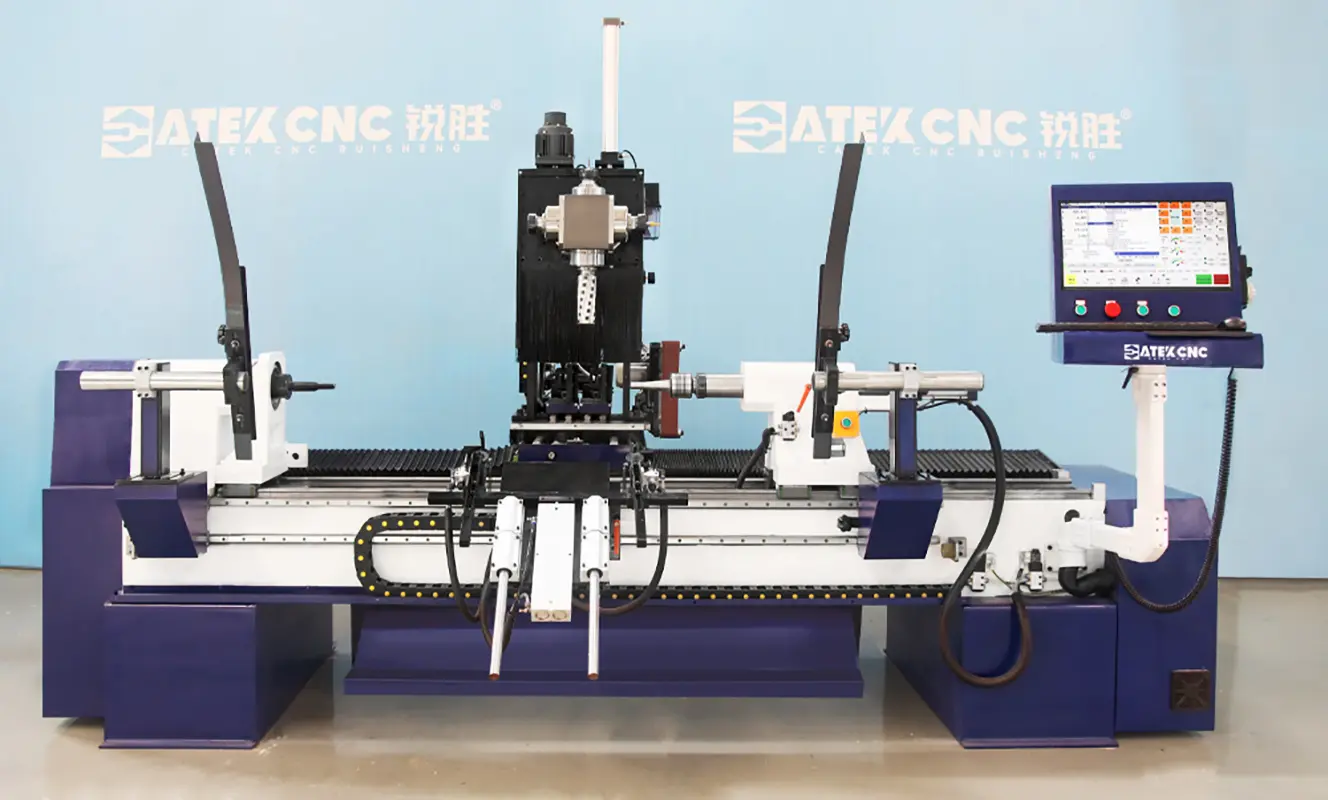 5-axis cnc wood lathe The 7-in-1 CNC Wood Lathe Machine,one Machine for Multiple Woodworking Processes