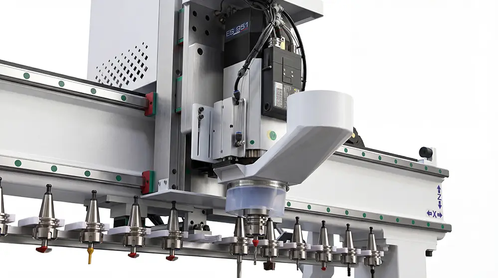 Spire 1325 Automatic tool changer