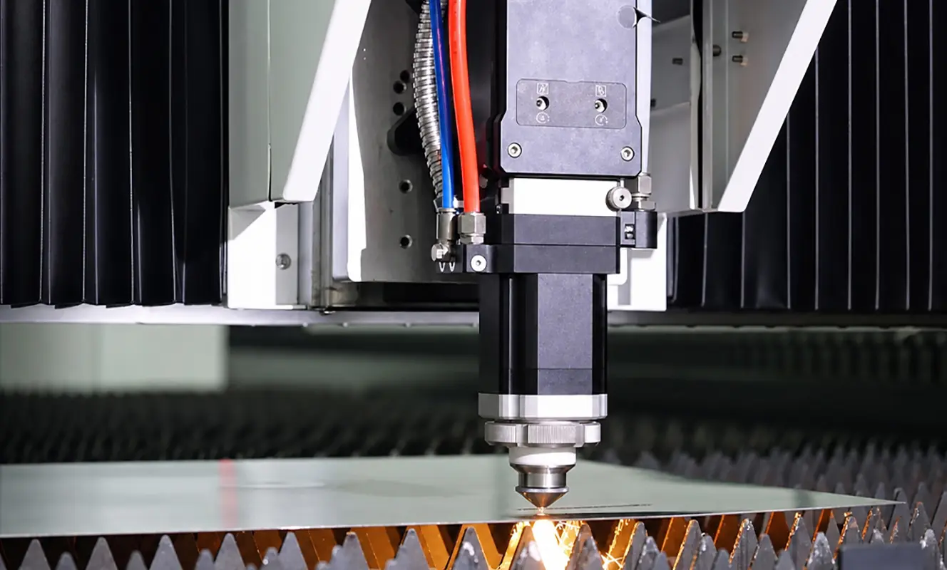 Fiber Laser Sheet Cutting Machine Industrial fiber laser sheet cutting machine designed for fast, precise, and efficient cutting of metal sheets for various manufacturing applications.