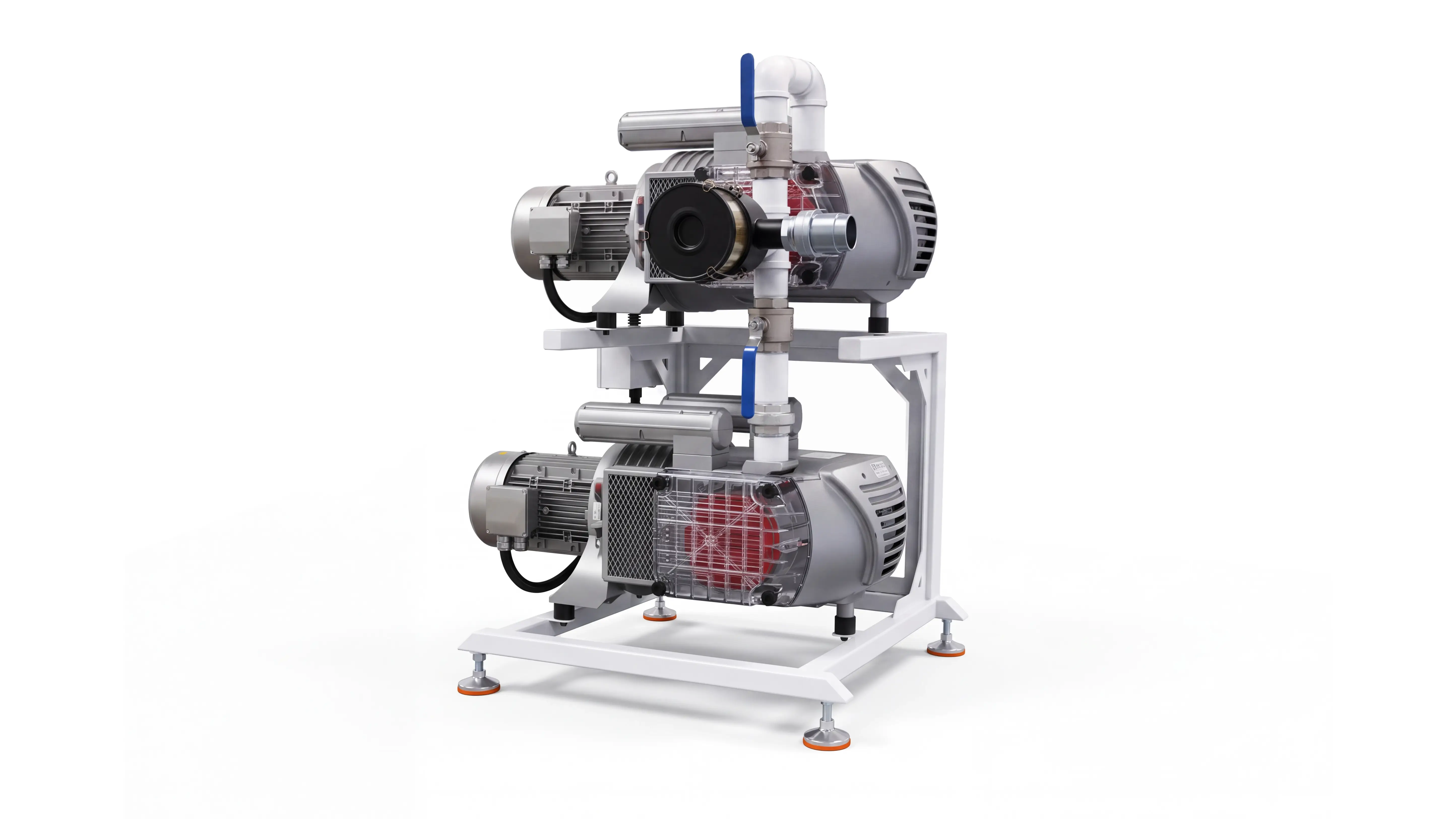 7.5kW variable-frequency constant-pressure vacuum pump for Spire 2140 Automatic loading & unloading CNC nesting machine with 4-axis swing head and drilling unit
