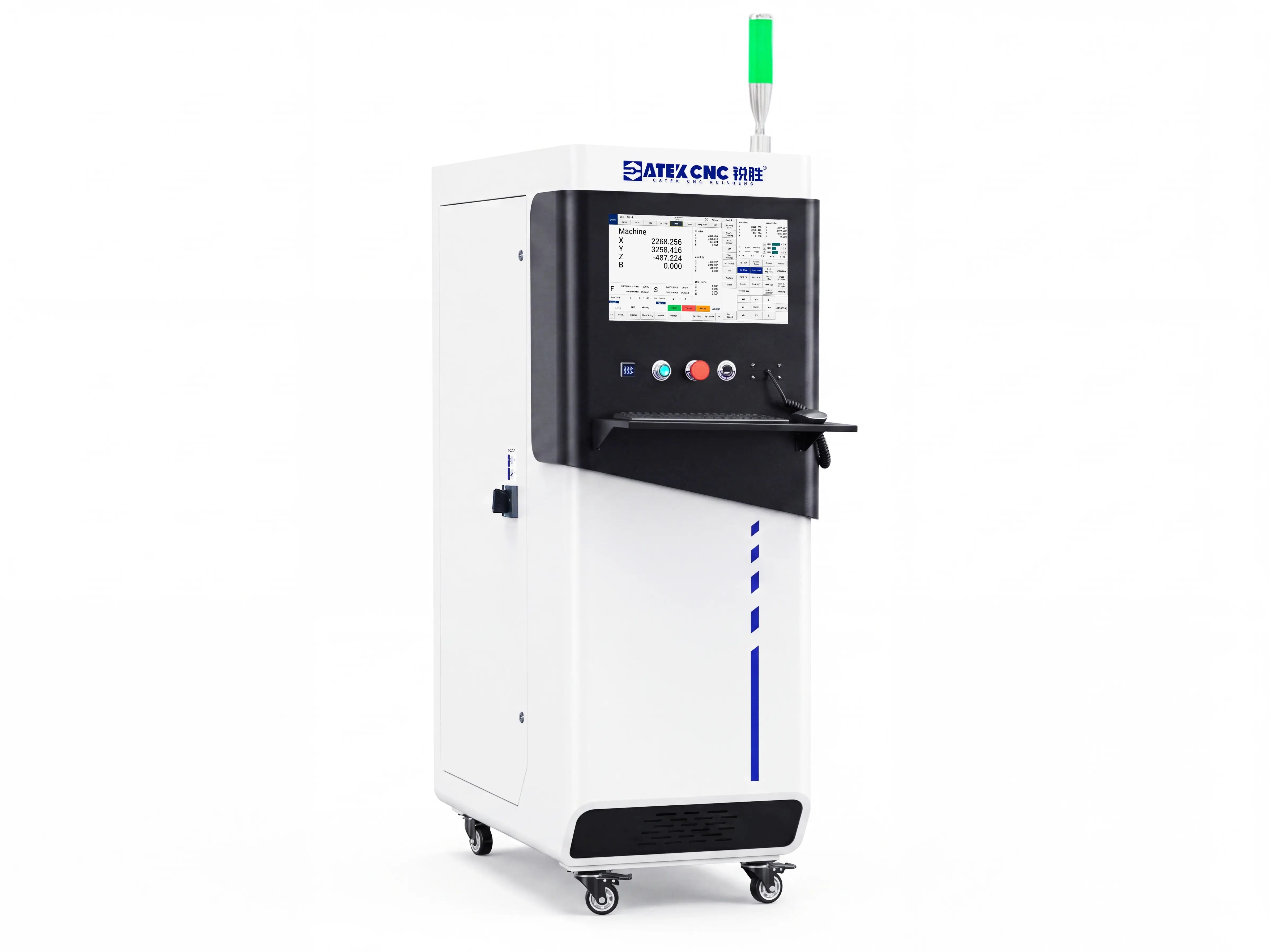 Control cabinet for Spire 2140 Automatic loading & unloading CNC nesting machine with 4-axis swing head and drilling unit