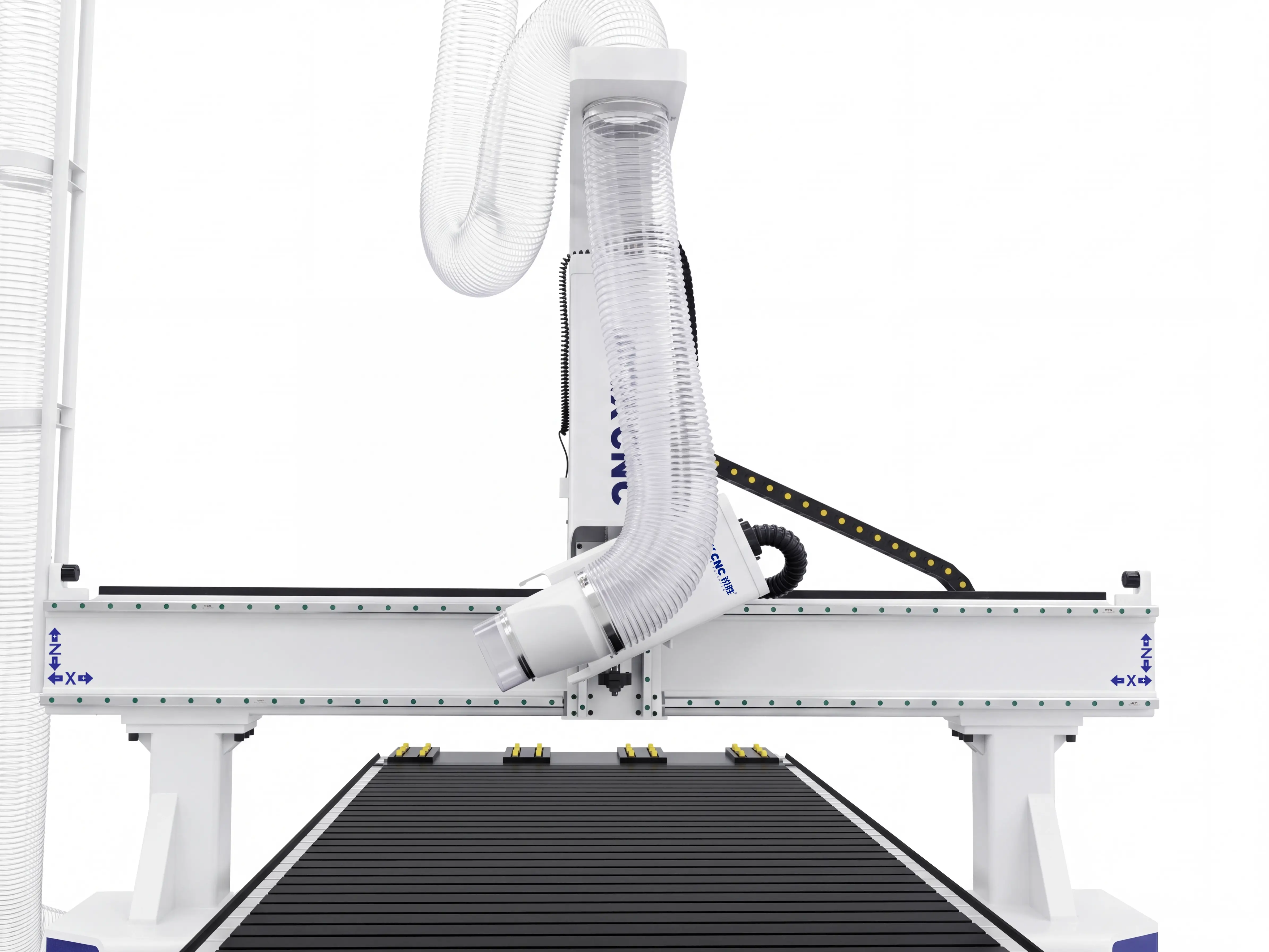 High rigidity gantry beams of Spire 1530 4-axis CNC router