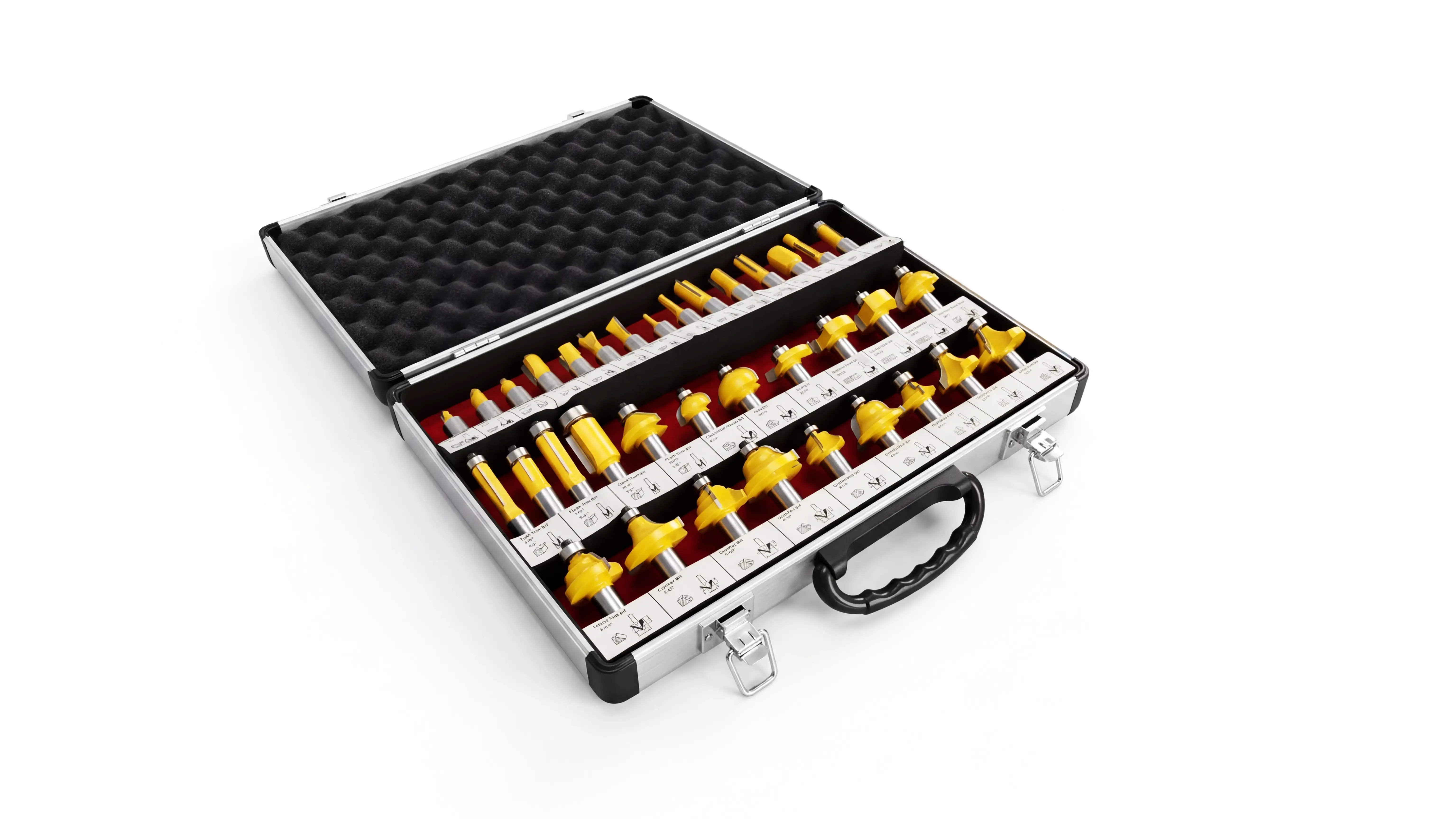 Tool set of Spire 1530 4-axis CNC router