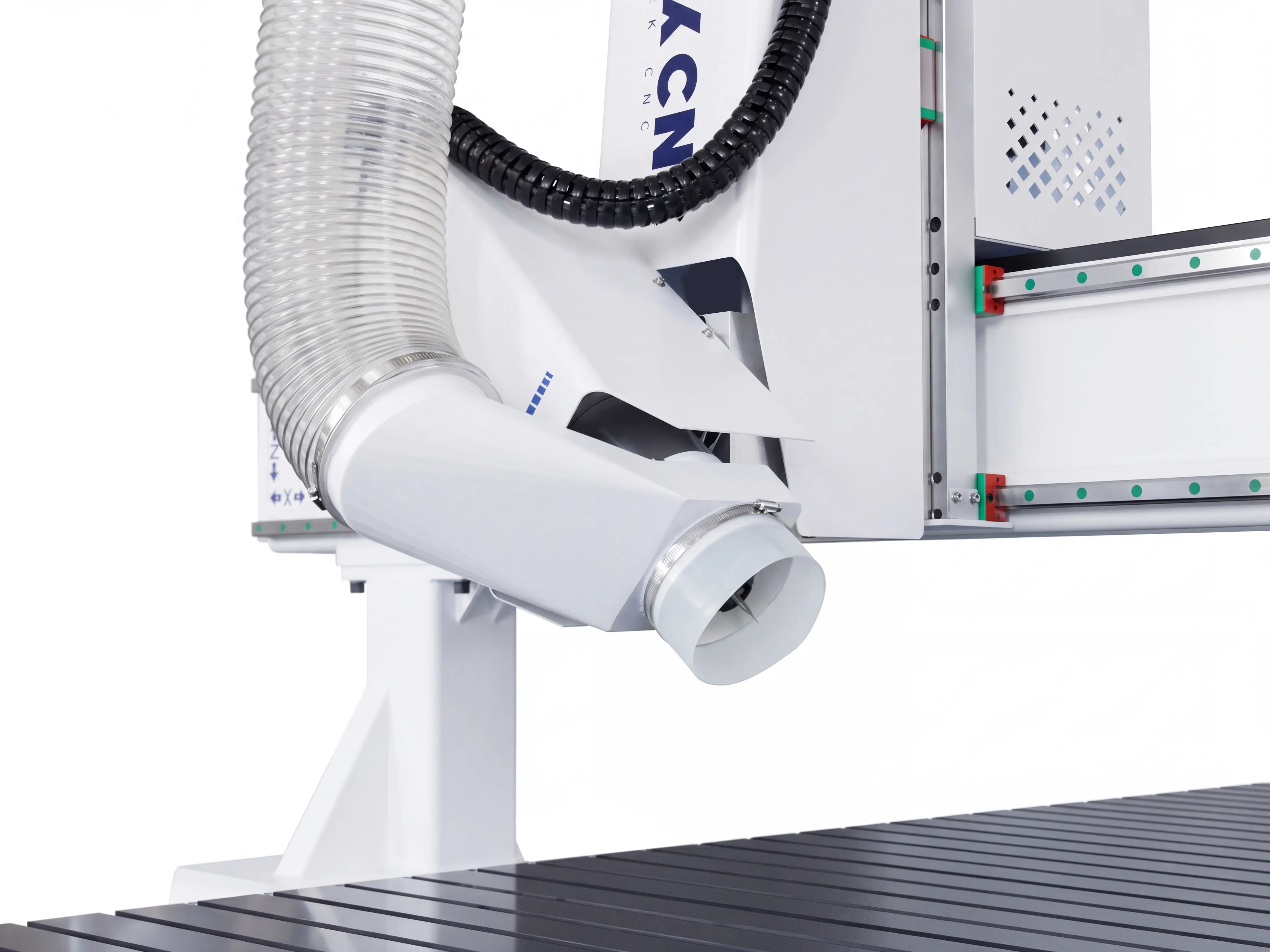 4-axis swing head of Spire 1530 4-axis CNC router