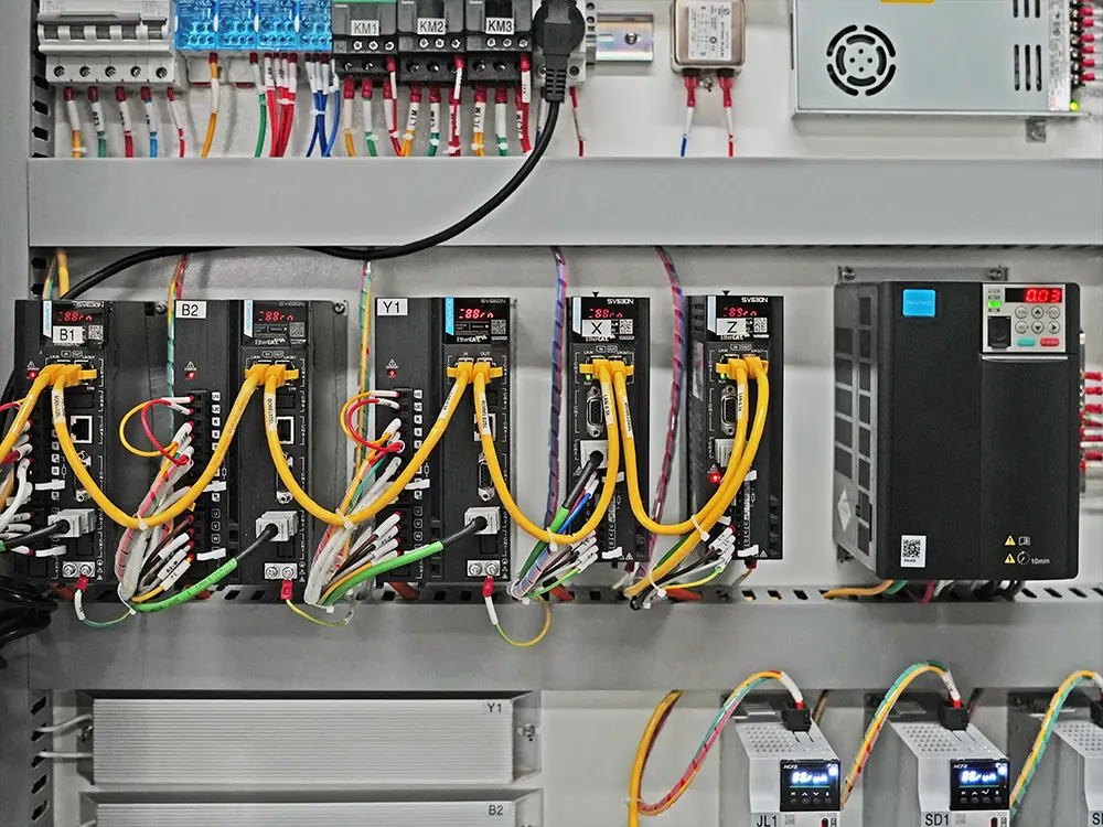 Inovance servo drive of high-speed fiber laser tube cutting machine with automatic loading & unloading