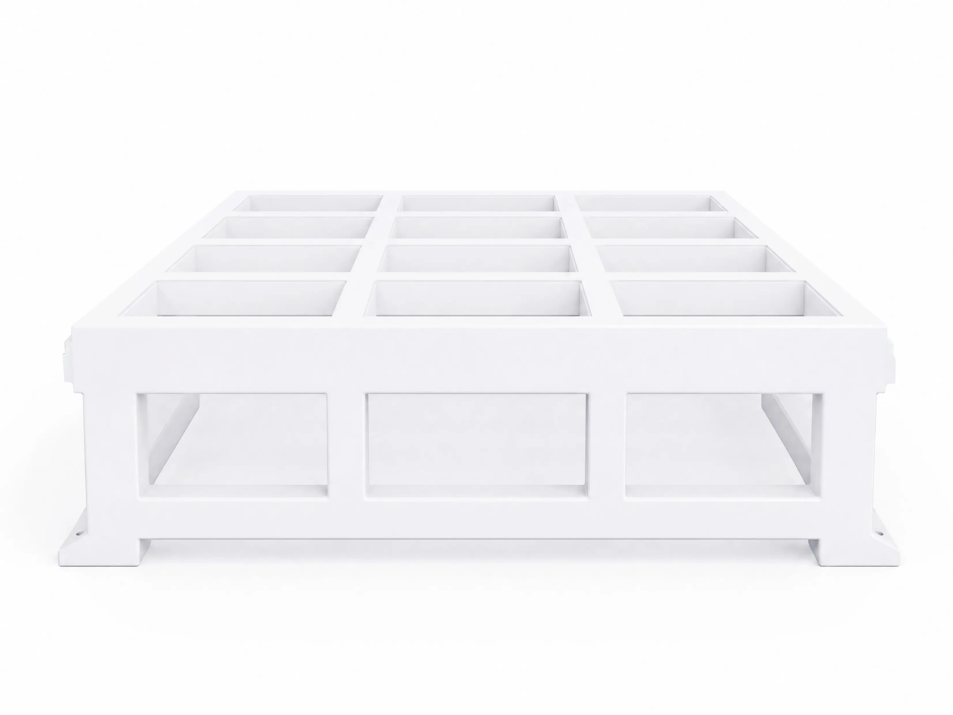 Heavy-duty bed of Spire 2130 CNC wood router machine