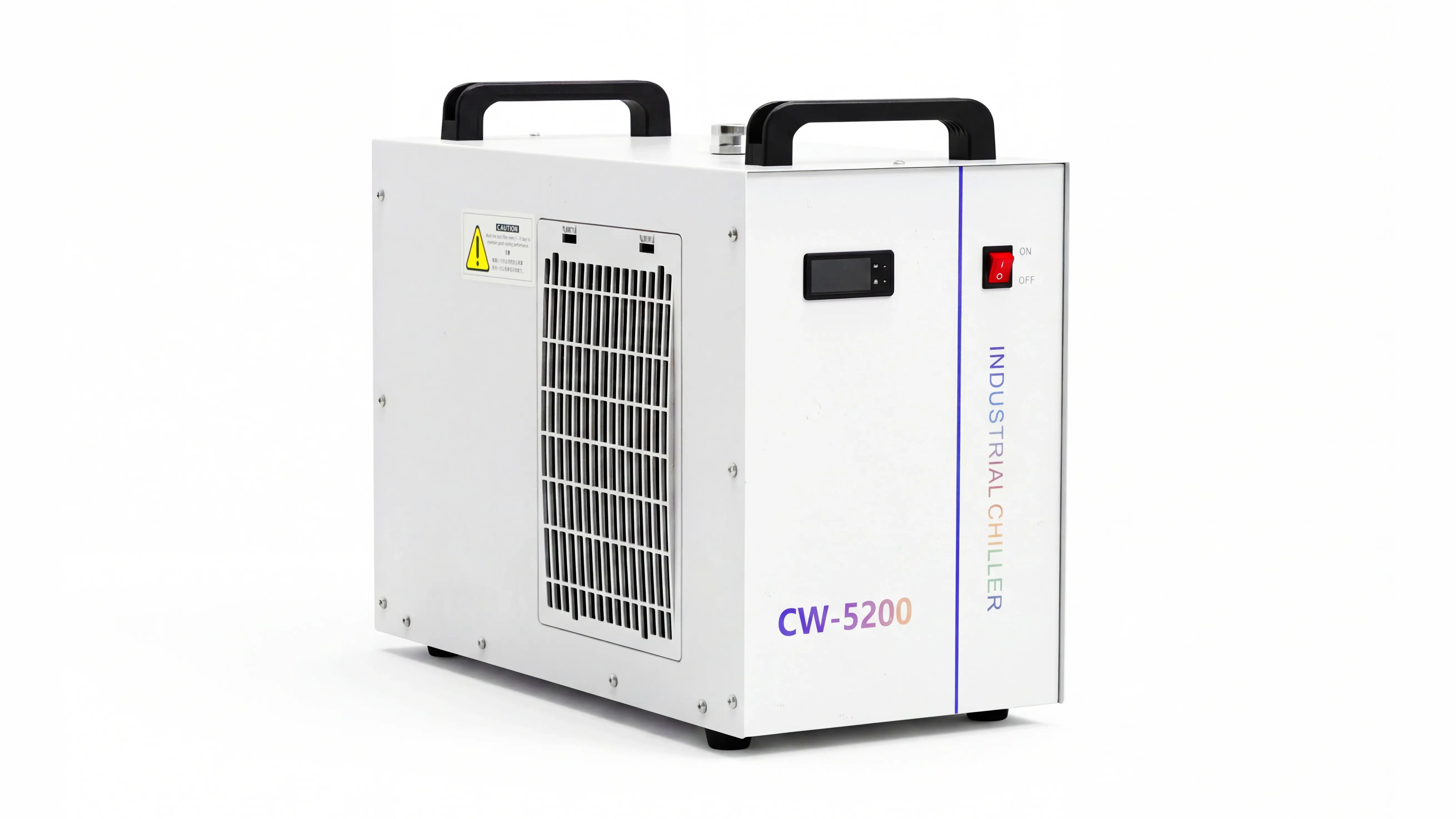 S&A CW-5200 industrial water chiller of Spire 2130 CNC wood router machine