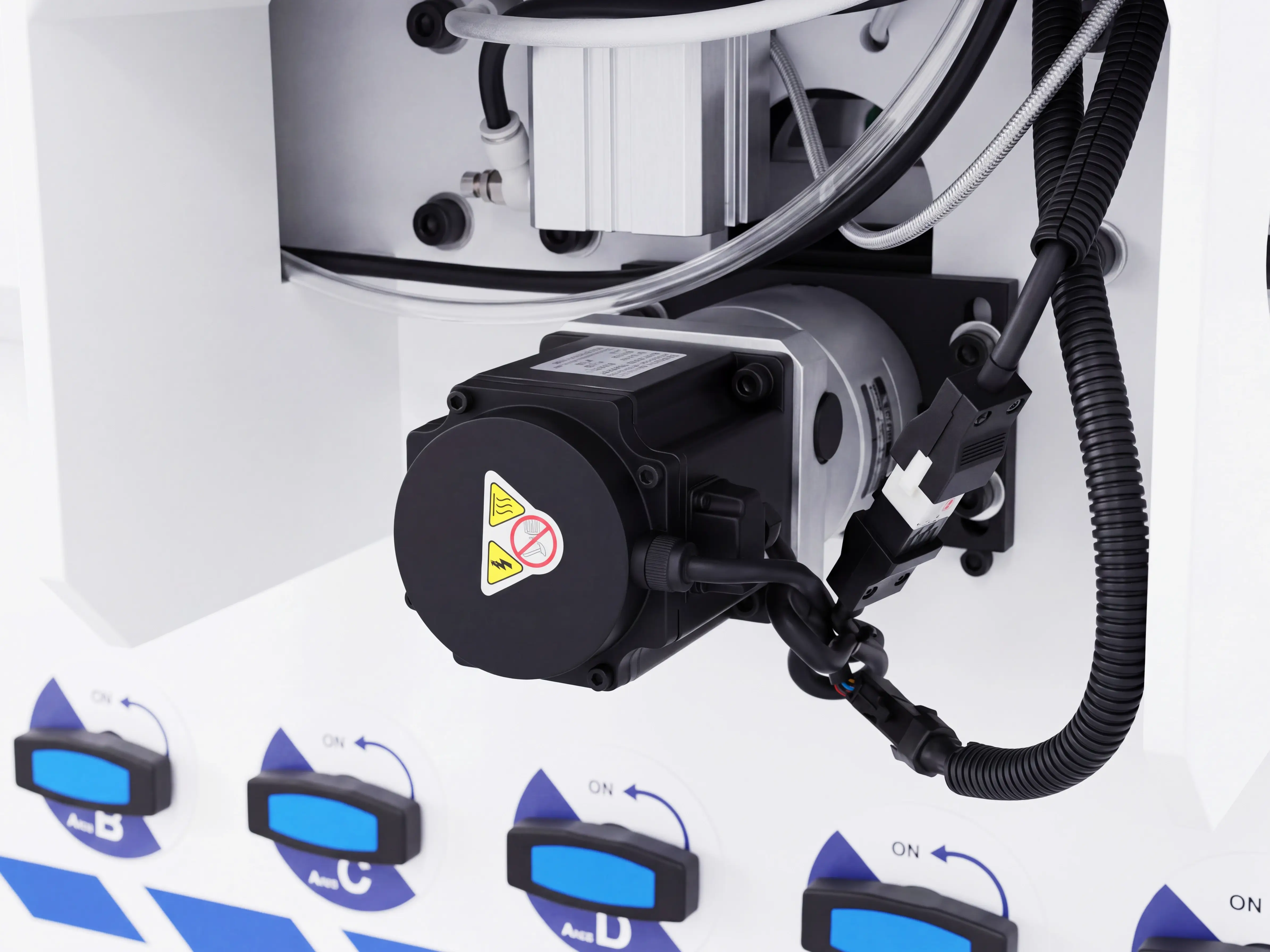 CATEKCNC self-developed servo motors for Spire 2130 CNC wood router machine
