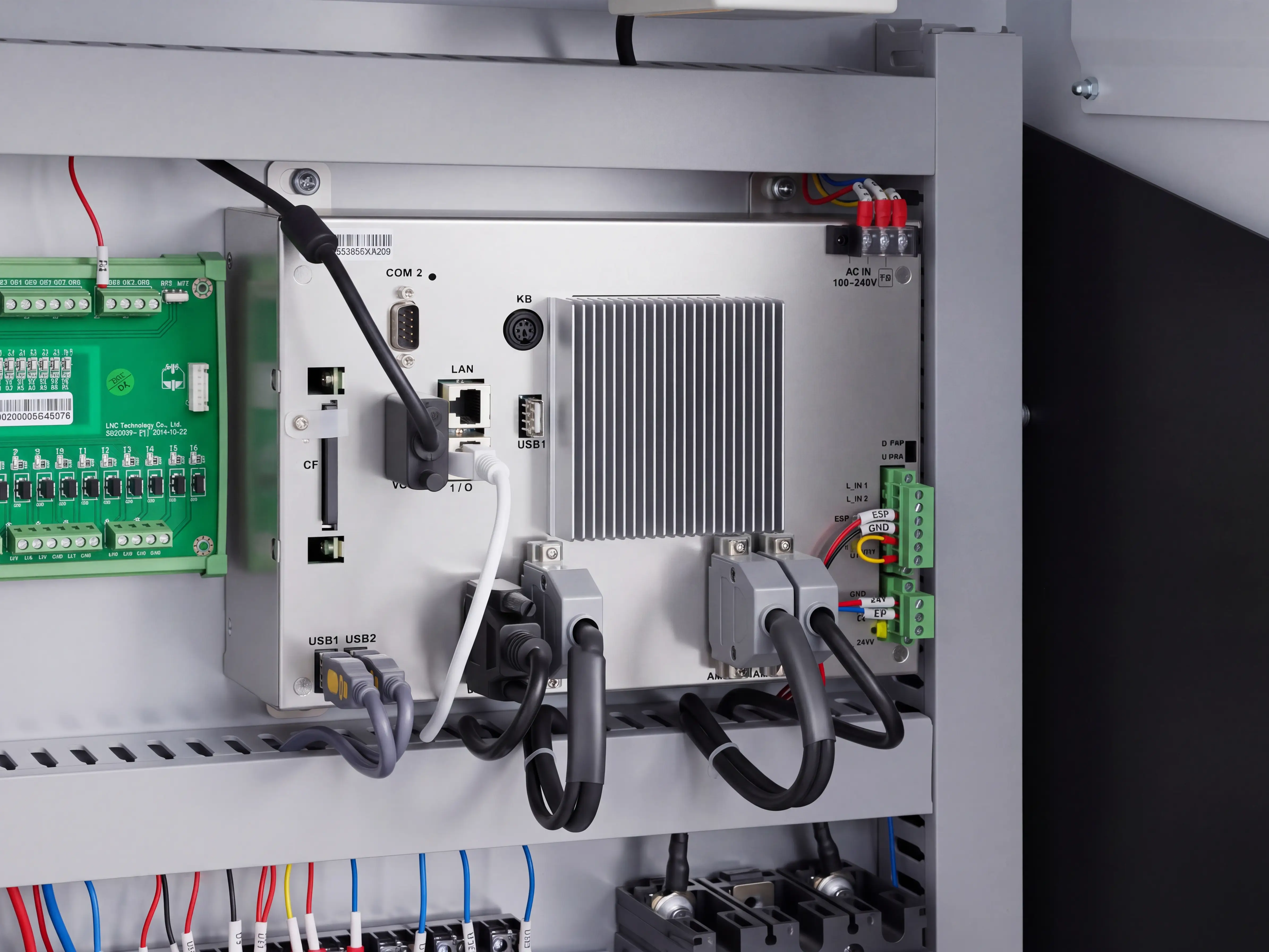 The Industrial control host of LNC MW2200 CNC system for Spire 2130 CNC wood router machine