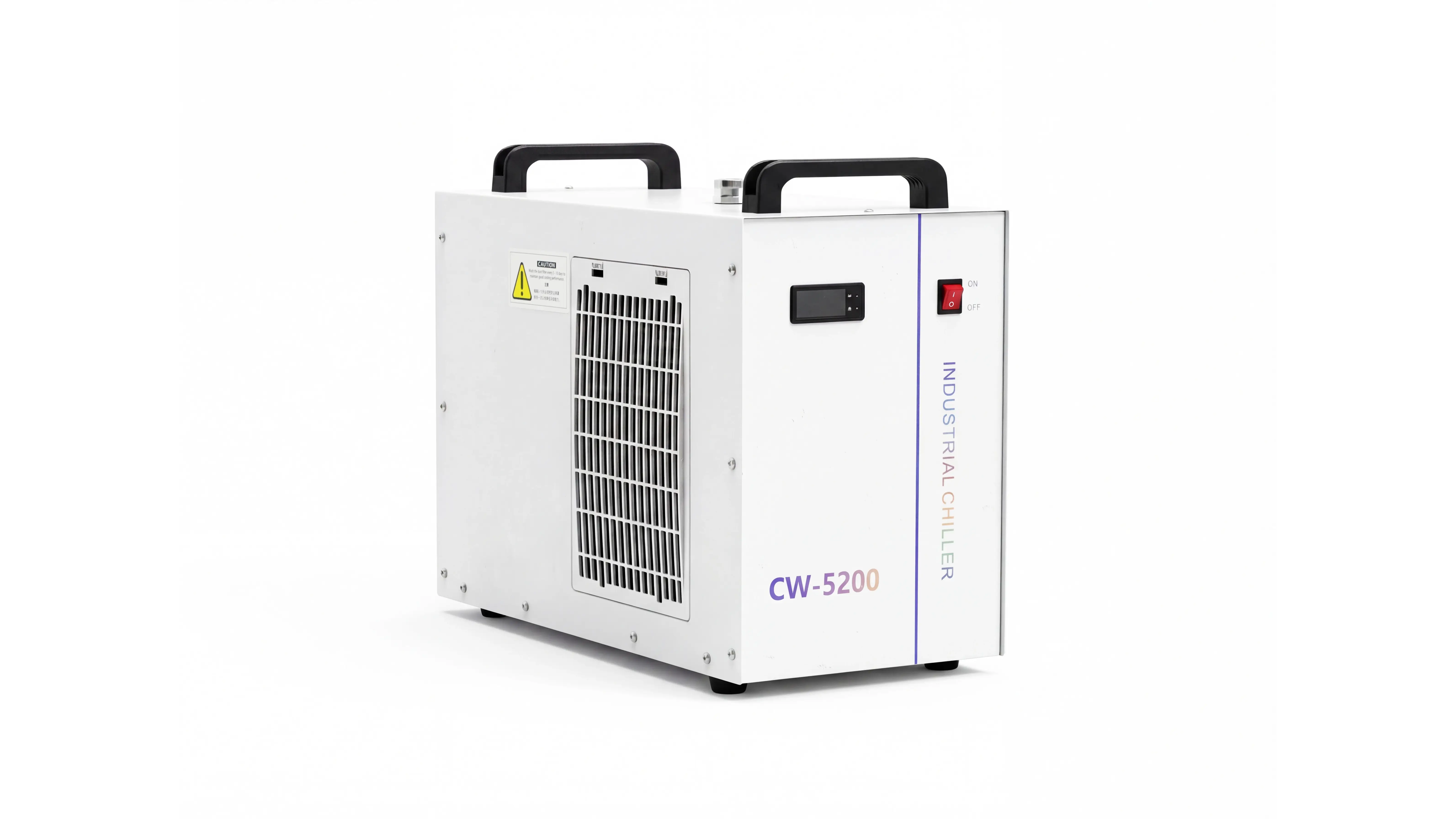 S&A CW-5200 constant-temperature chiller of Spire 1325 CNC router with flood cooling