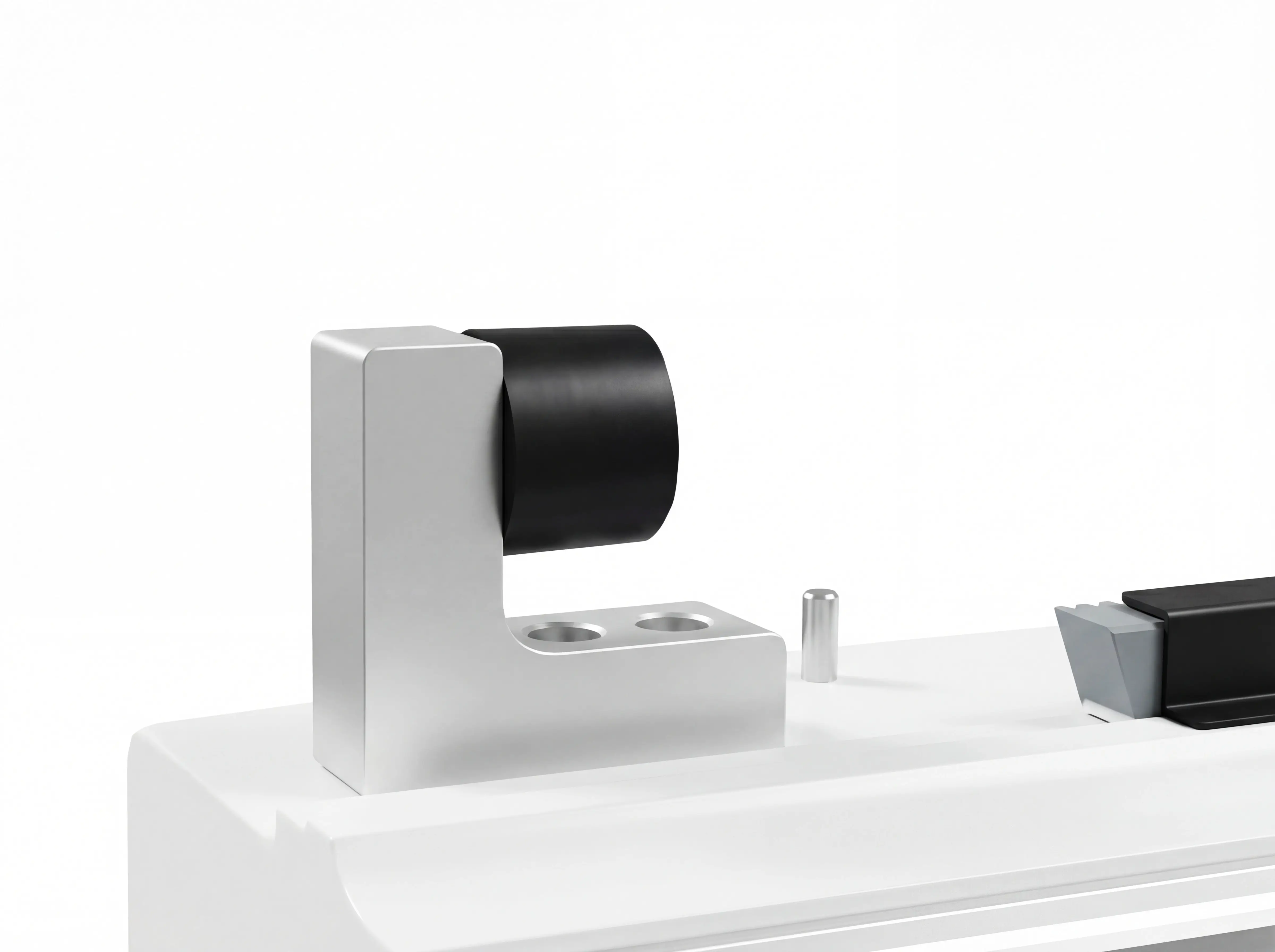 High-strength aluminum alloy limit bumpers of Spire 1325 CNC router with flood cooling