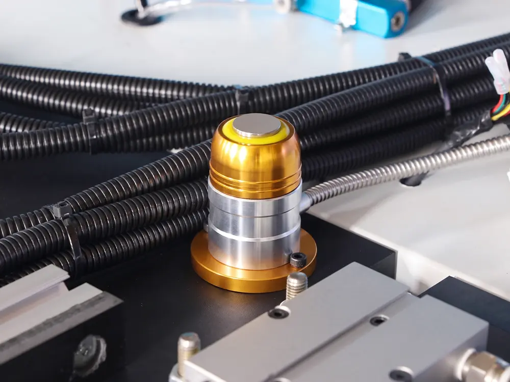Automatic tool setter of the 4-station ATC CNC wood router Automatic tool setter of the 4-station ATC CNC wood router