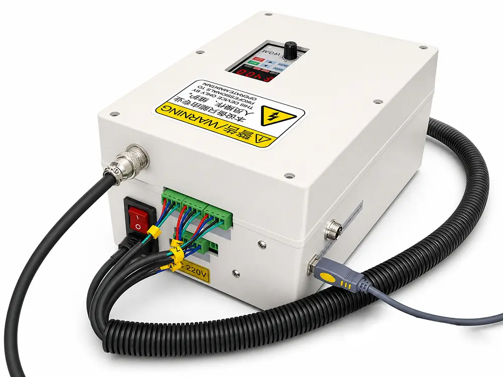 CNC Router Integrated Control Cabinet (Including VFD) CNC router integrated control cabinet with VFD for stable power control and precise spindle speed adjustment