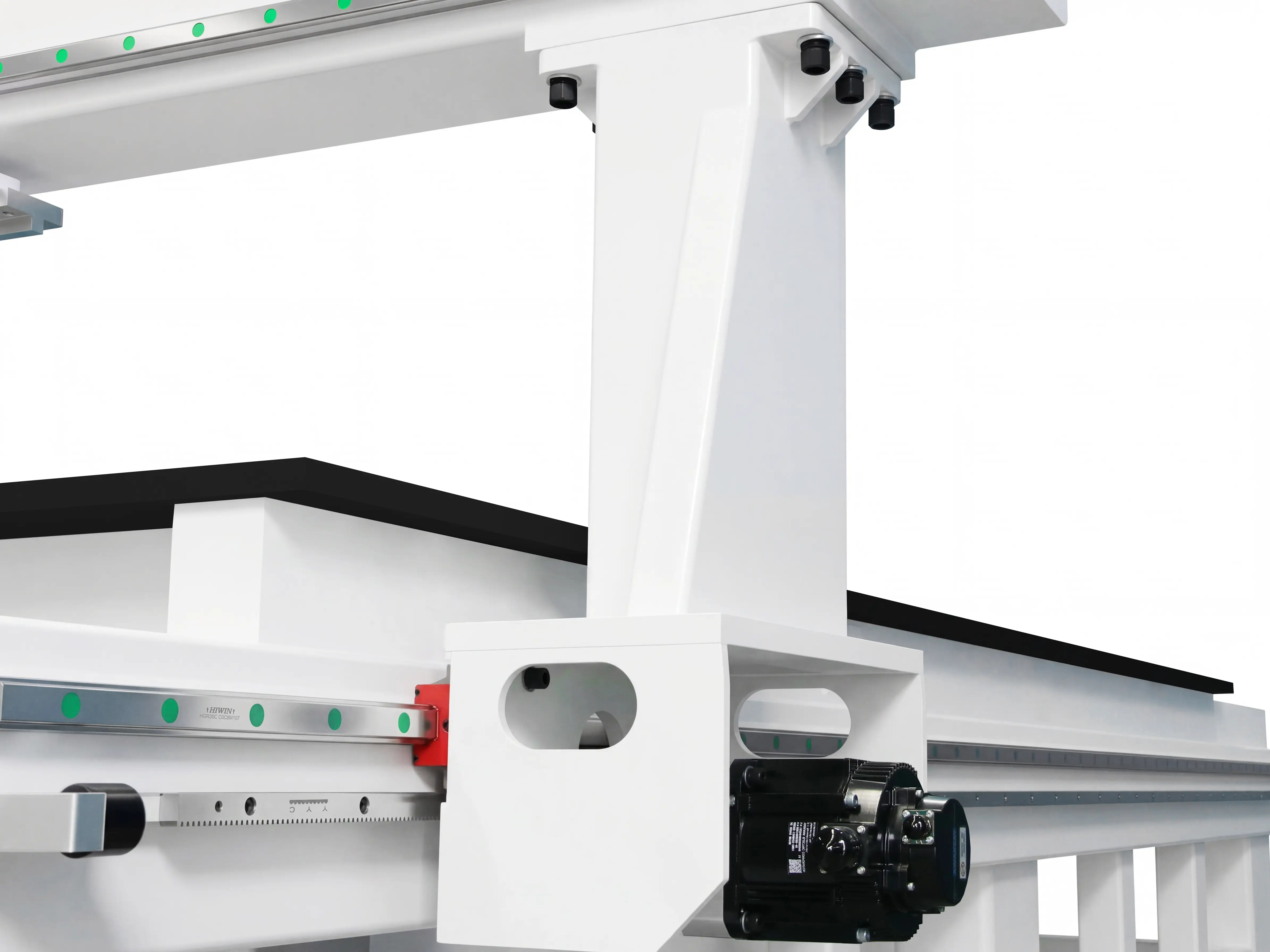 High rigidity gantry columns of Spire 2130 ATC CNC router