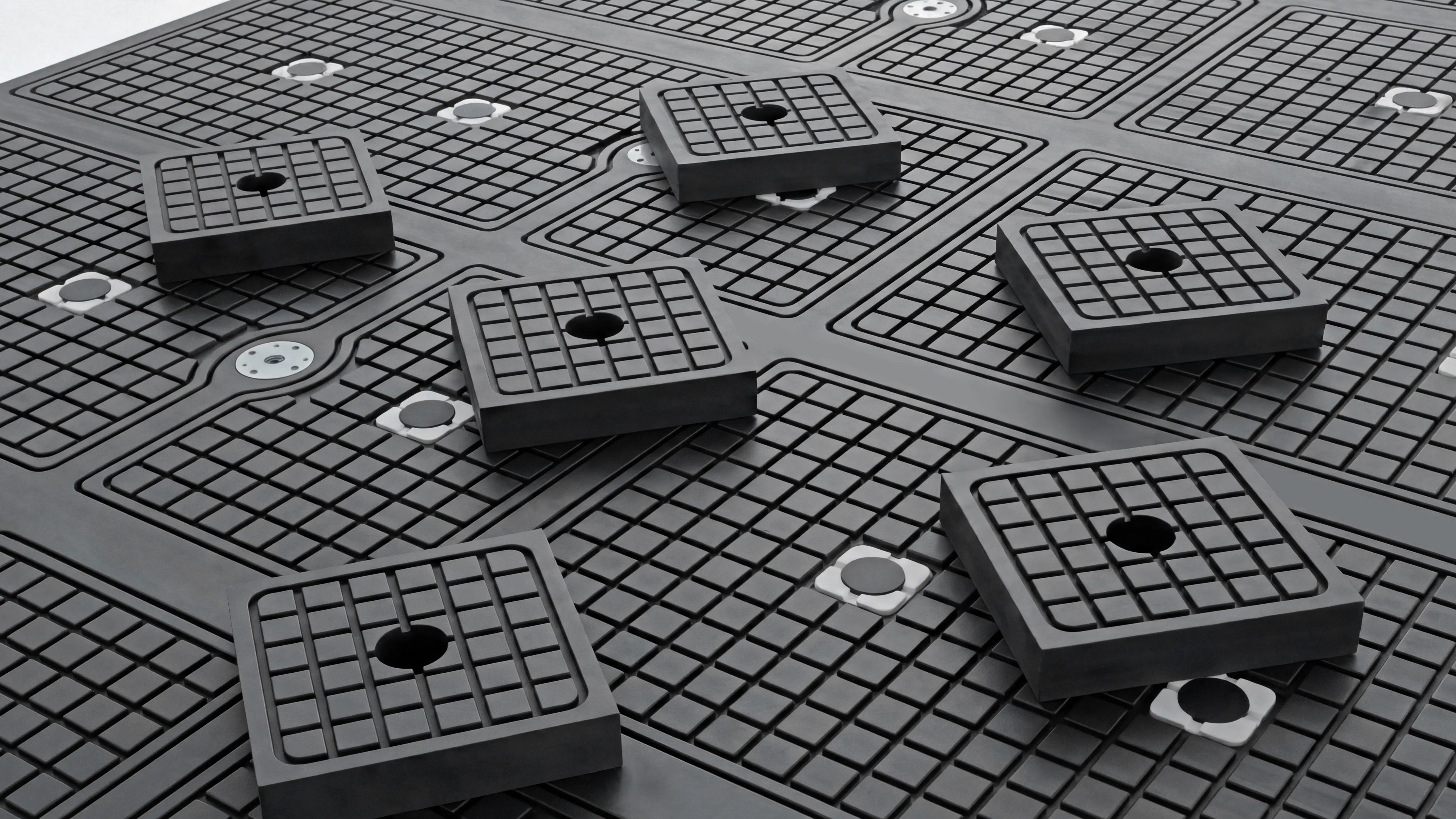 Vacuum riser suction cups for Spire 2130 linear ATC CNC wood router