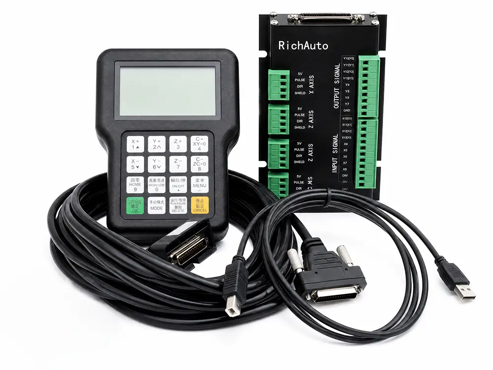 Optional DSP handheld controller for the 3040 CNC Router, enabling convenient standalone operation, direct G-code file loading, and flexible machine control without relying on a computer.