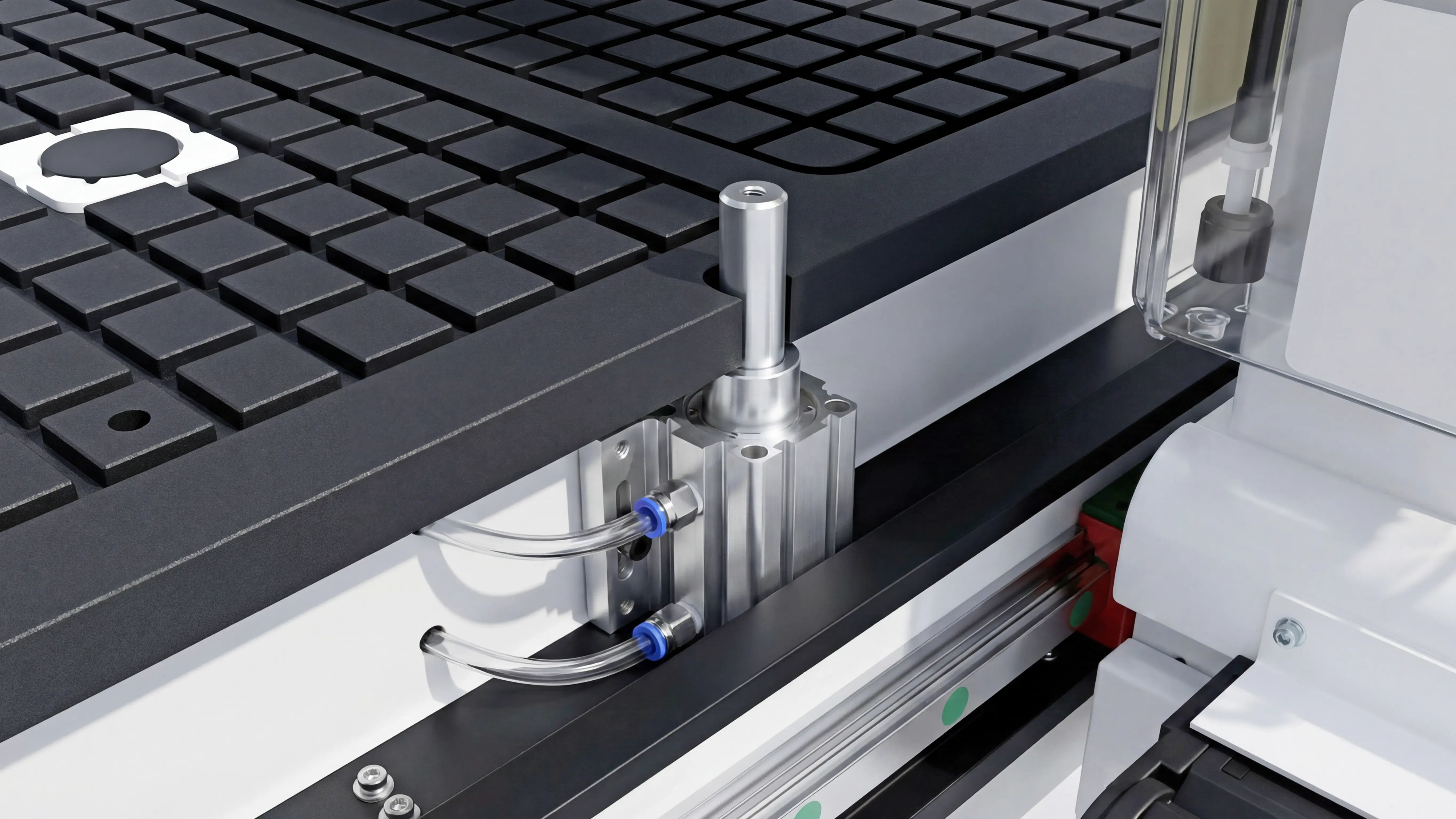 4+2 positioning cylinders for Spire 1325 linear ATC CNC wood router