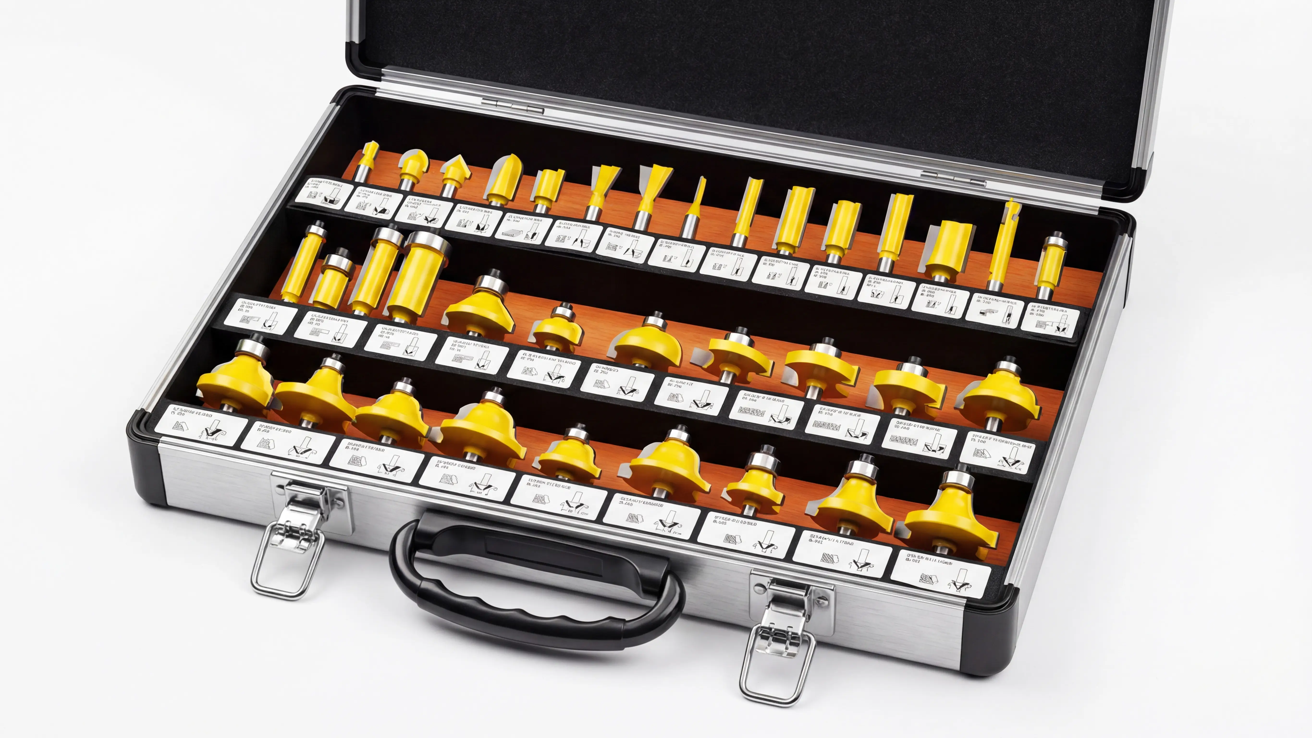 Tool set for Spire 1325 linear ATC CNC wood router