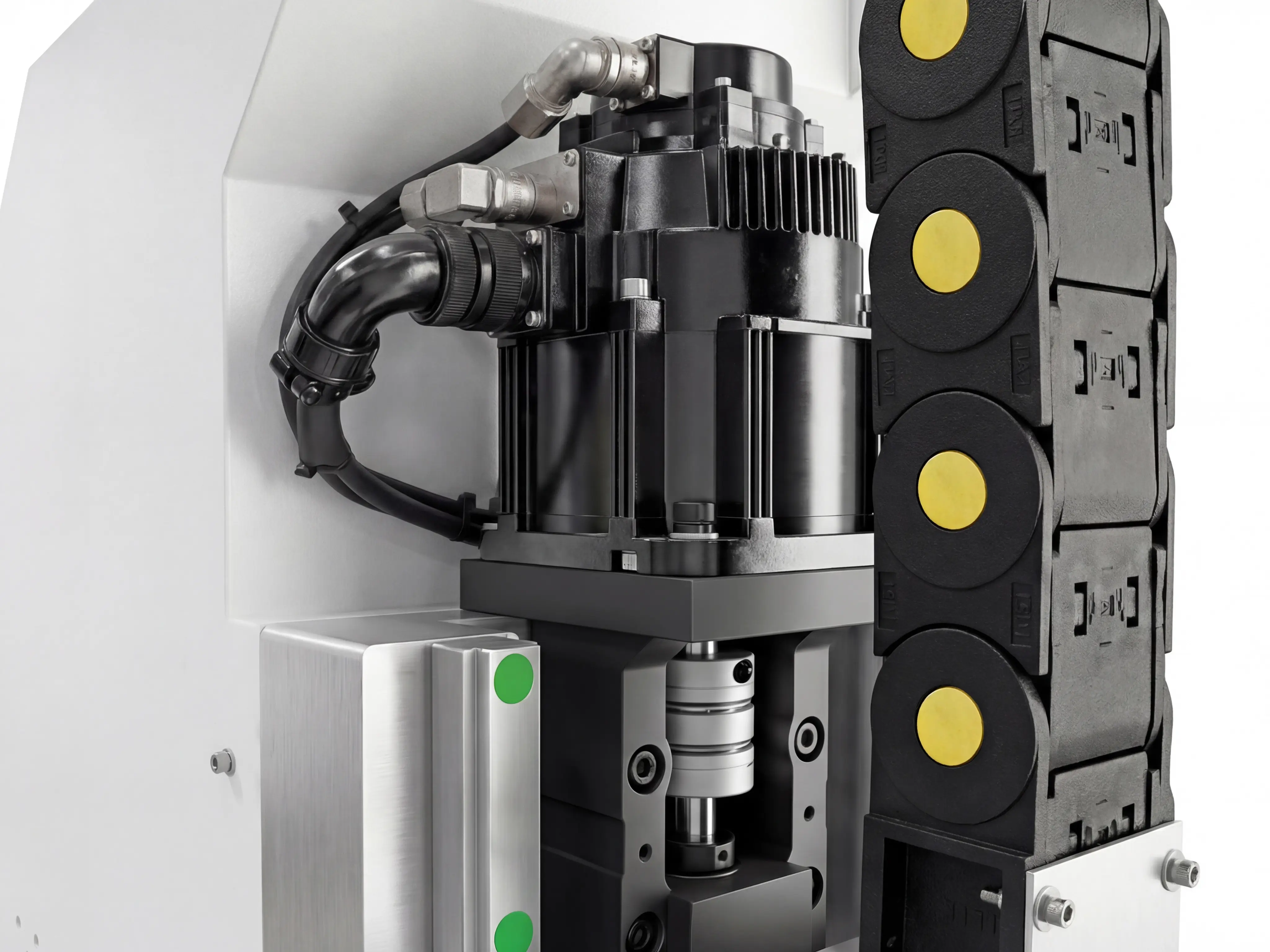 Yaskawa servo motor for Spire 1325 linear ATC CNC wood router