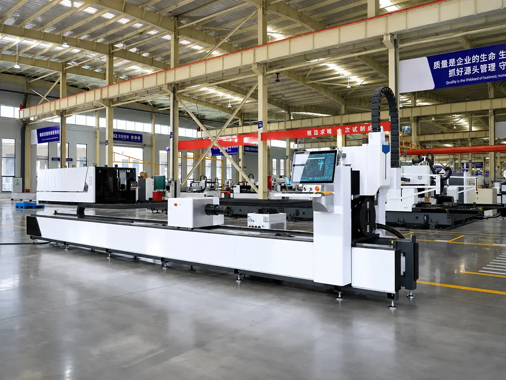 The small affordable fiber laser tube cutting machine The small affordable fiber laser tube cutting machine