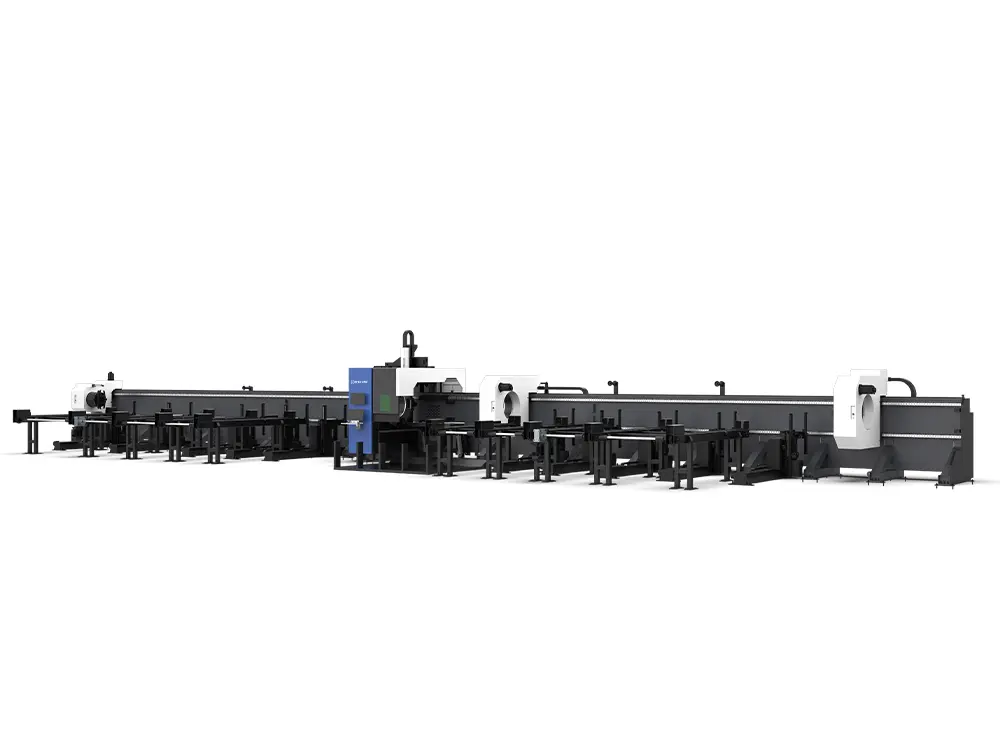 4-chuck fiber laser tube cutting machine 4-chuck fiber laser tube cutting machine