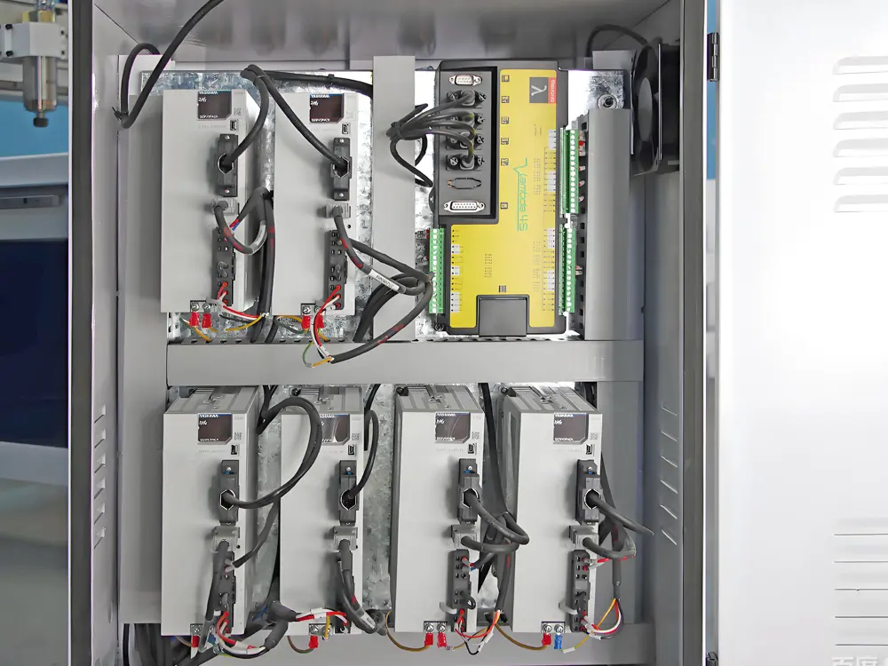 Six 1300W Yaskawa servo system Six 1300W Yaskawa servo system for CNC router