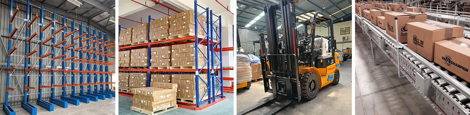 Applications of the 3-chuck fiber laser tube cutting machines in the warehousing & logistics equipment industry: racking, forklift truck, conveyor, etc. Applications of the 3-chuck fiber laser tube cutting machines in the warehousing & logistics equipment industry: racking, forklift truck, conveyor, etc.