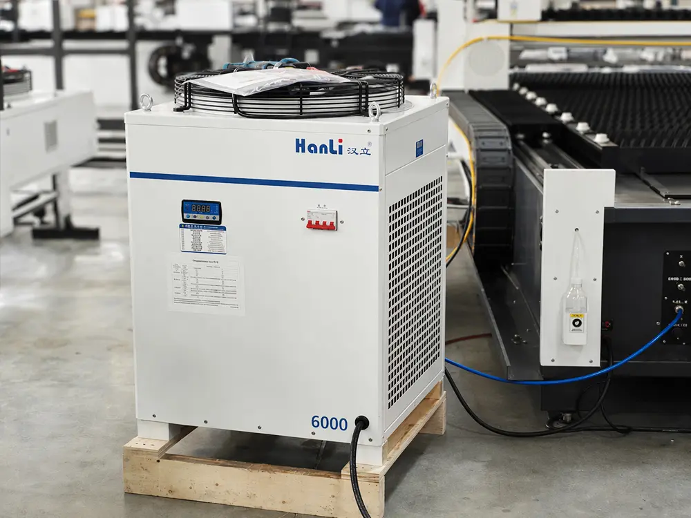 Hanli 6000W chiller Hanli 6000W chiller of the classic fiber laser sheet & tube cutting machine