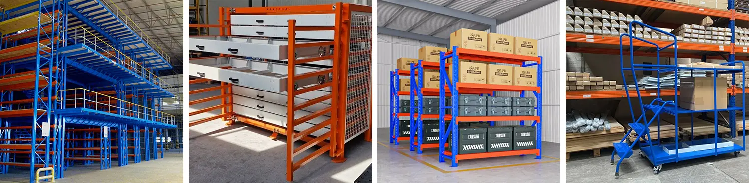 Applications of the classic fiber laser sheet & tube cutting machine in the warehousing industry: various storage racks, logistics carts, etc. Applications of the classic fiber laser sheet & tube cutting machine in the warehousing industry: various storage racks, logistics carts, etc.