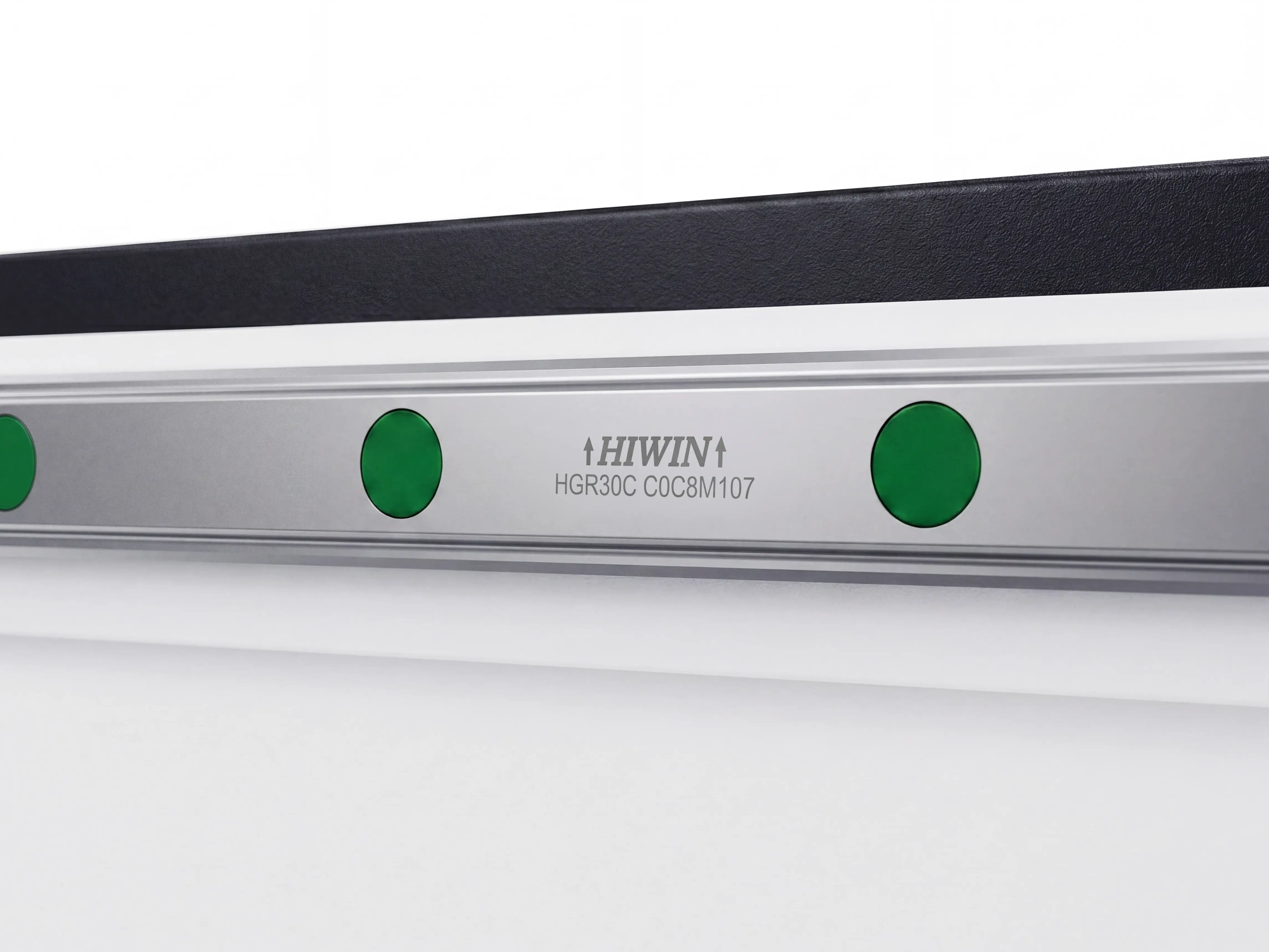 Hiwin (Taiwan) P level 30 linear guideways of Spire 2130 CNC router with 4-axis swing head and rotary 4th axis