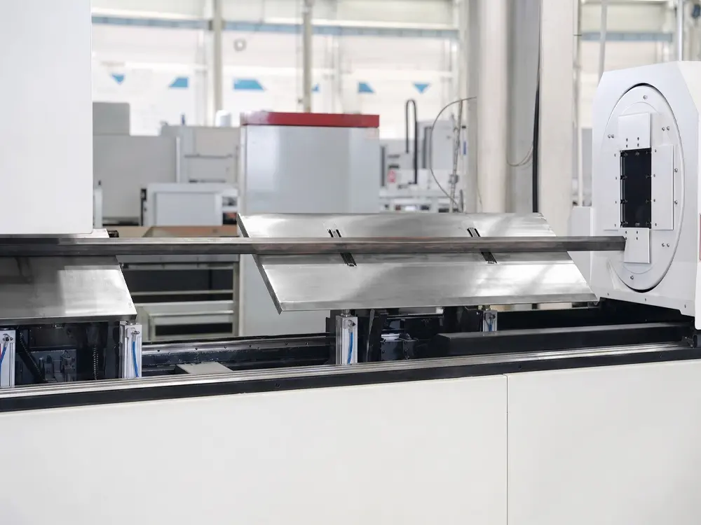 The follow-up flip-tray unloading system currently unloads the finished product