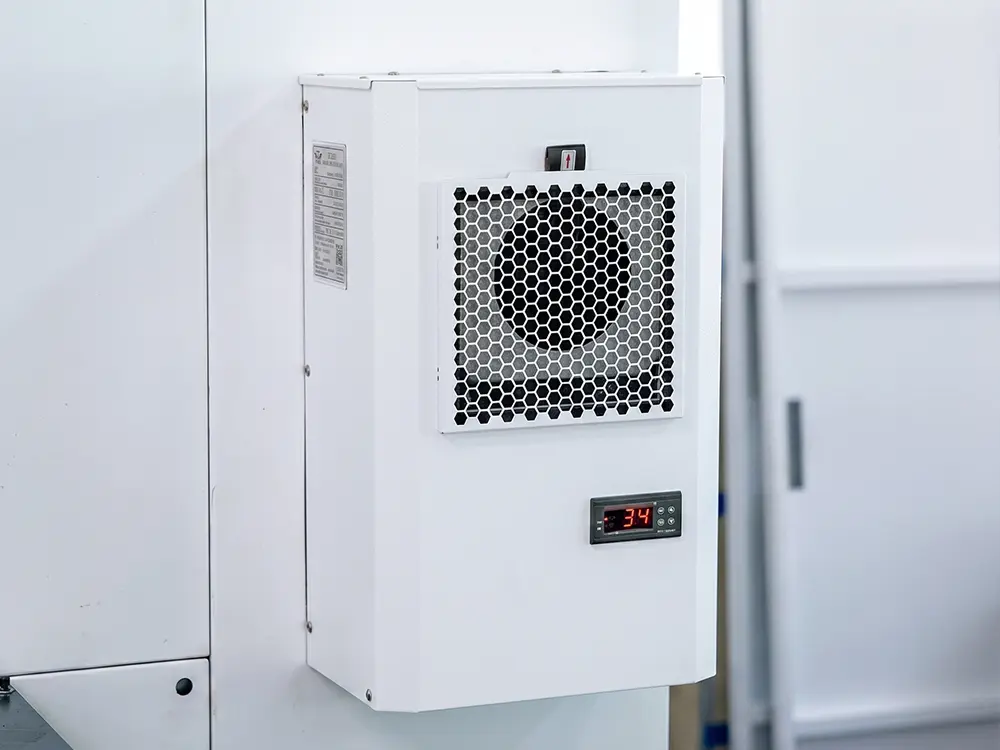 Winhee AC cooling unit for electrical cabinet for the 3-chuck fiber laser tube cutting machine