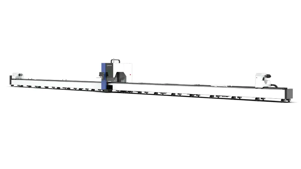 3-chuck horizontal fiber laser tube cutting machine