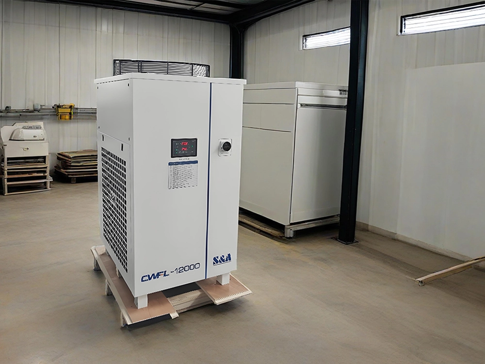 S&A 12,000W chiller S&A 12,000W chiller for the 2040 enclosed fiber laser cutting machine with dual-shuttle table