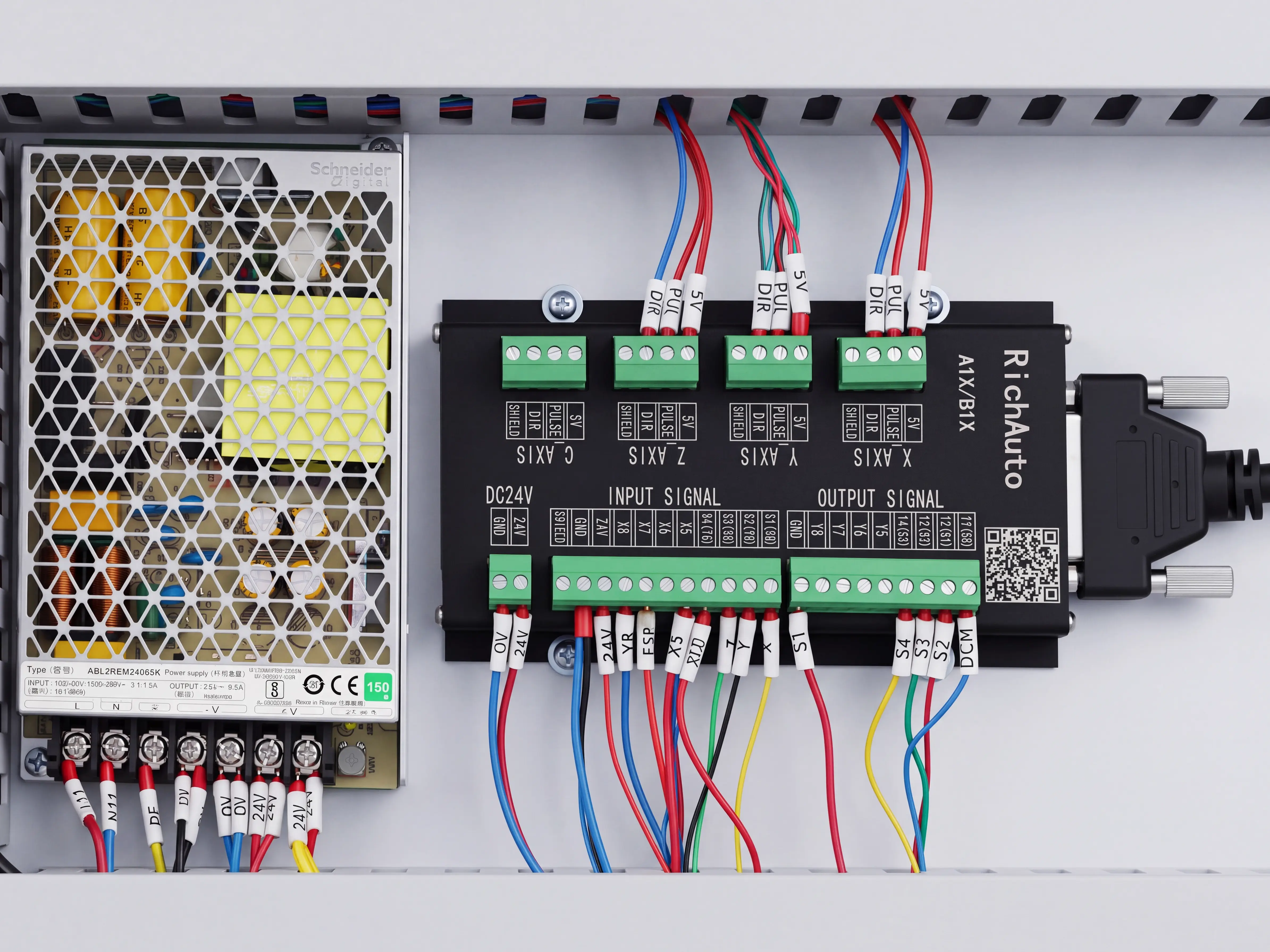 DSP A11 lower-level controller for Spire 1530 dual-spindle CNC router