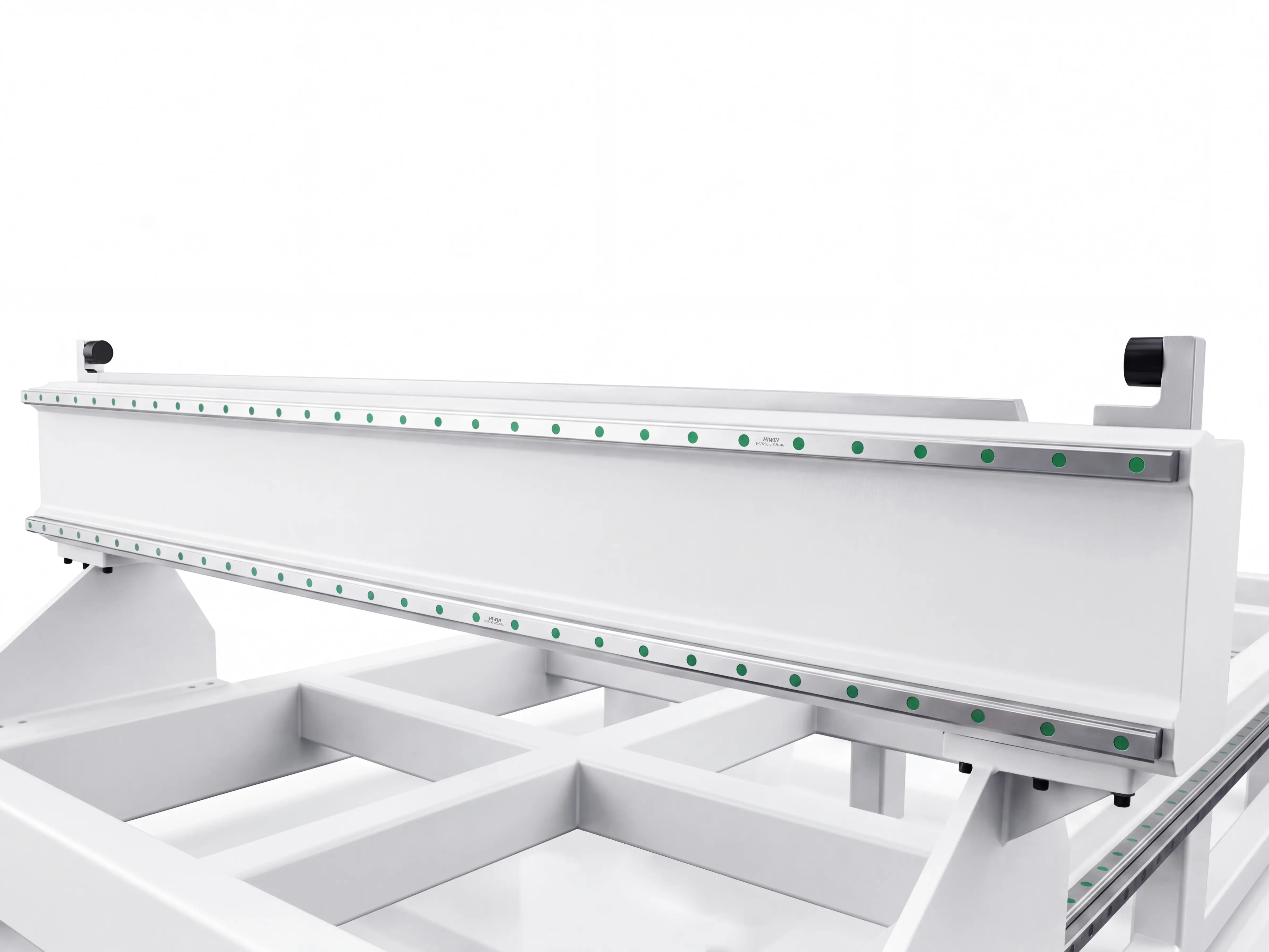 High rigidity gantry beams of Spire 1530 dual-spindle CNC router