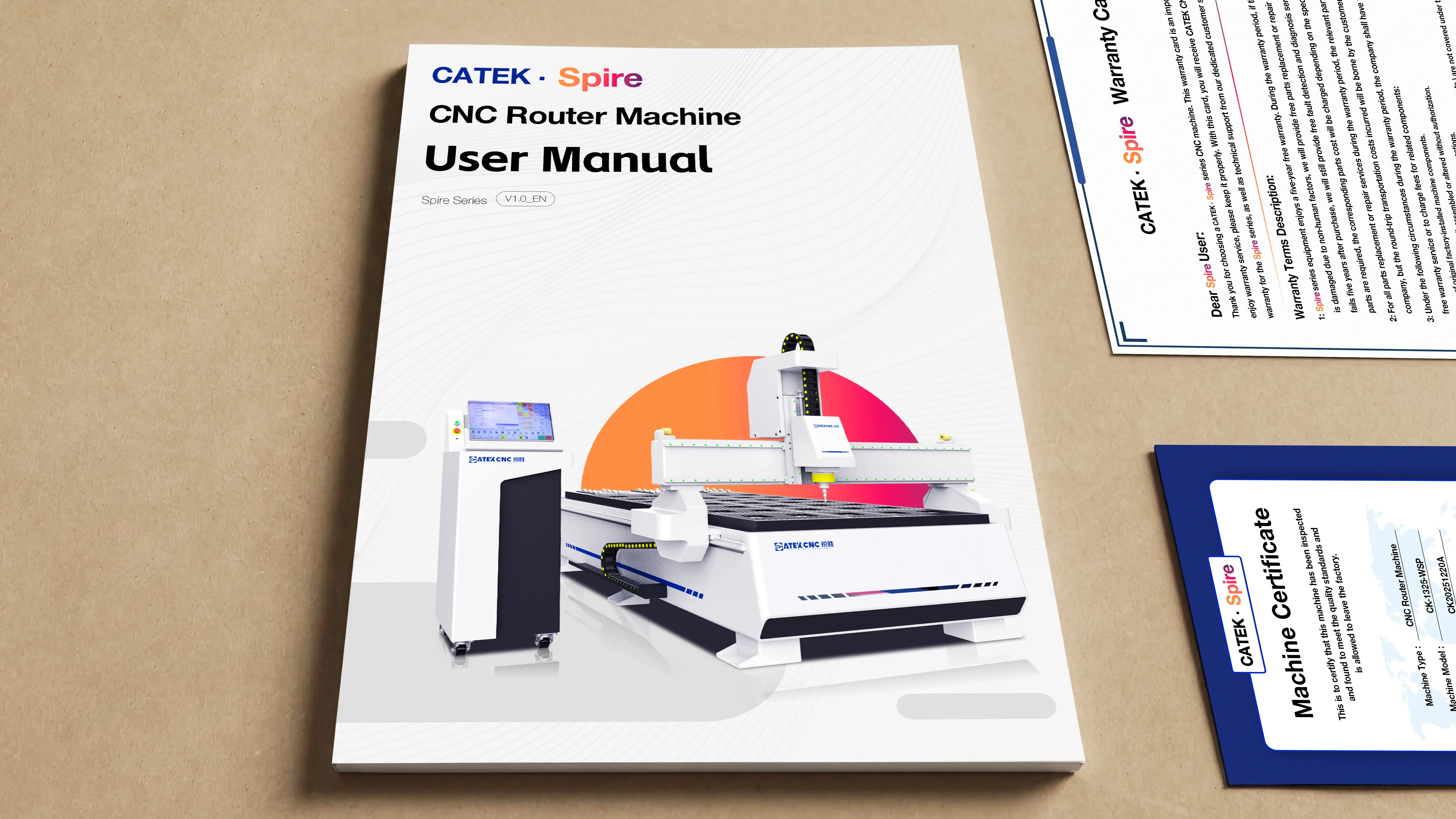 User manual for Spire Spire 1530 dual-spindle CNC router