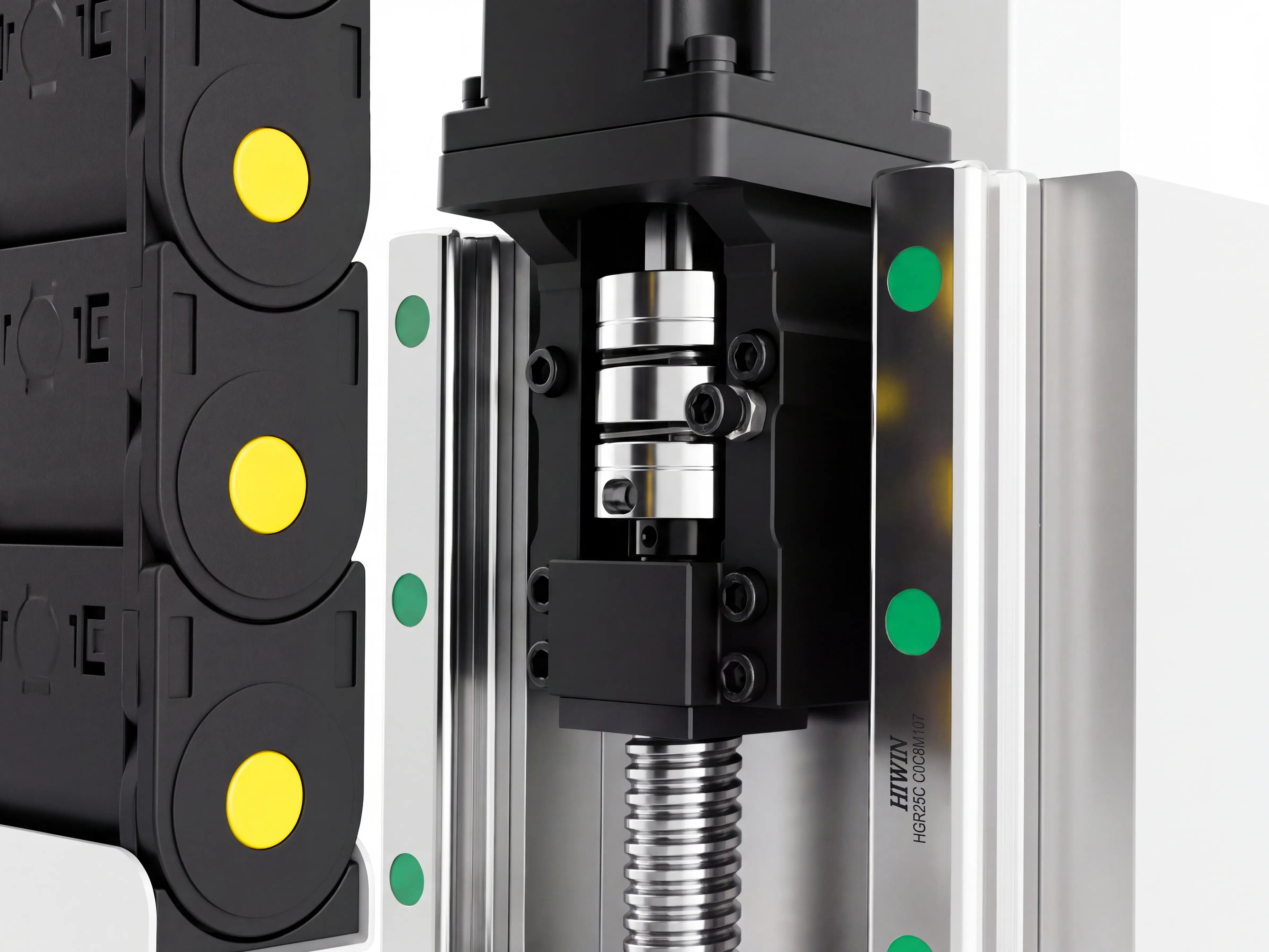High-precision diaphragm coupling of Spire 1530 dual-spindle CNC router
