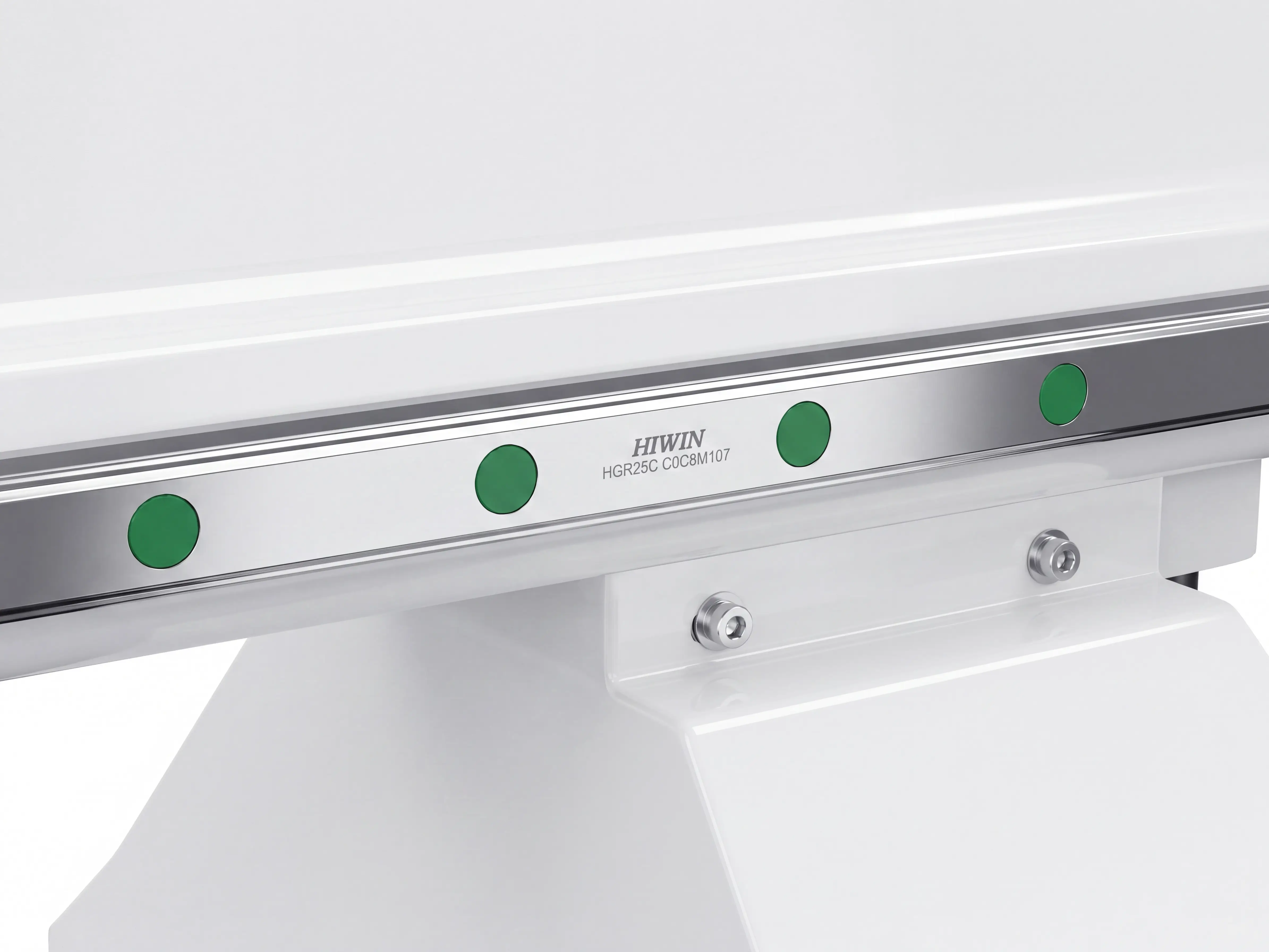 Hiwin (Taiwan) P level 25 linear guideways of Spire 1530 dual-spindle CNC router