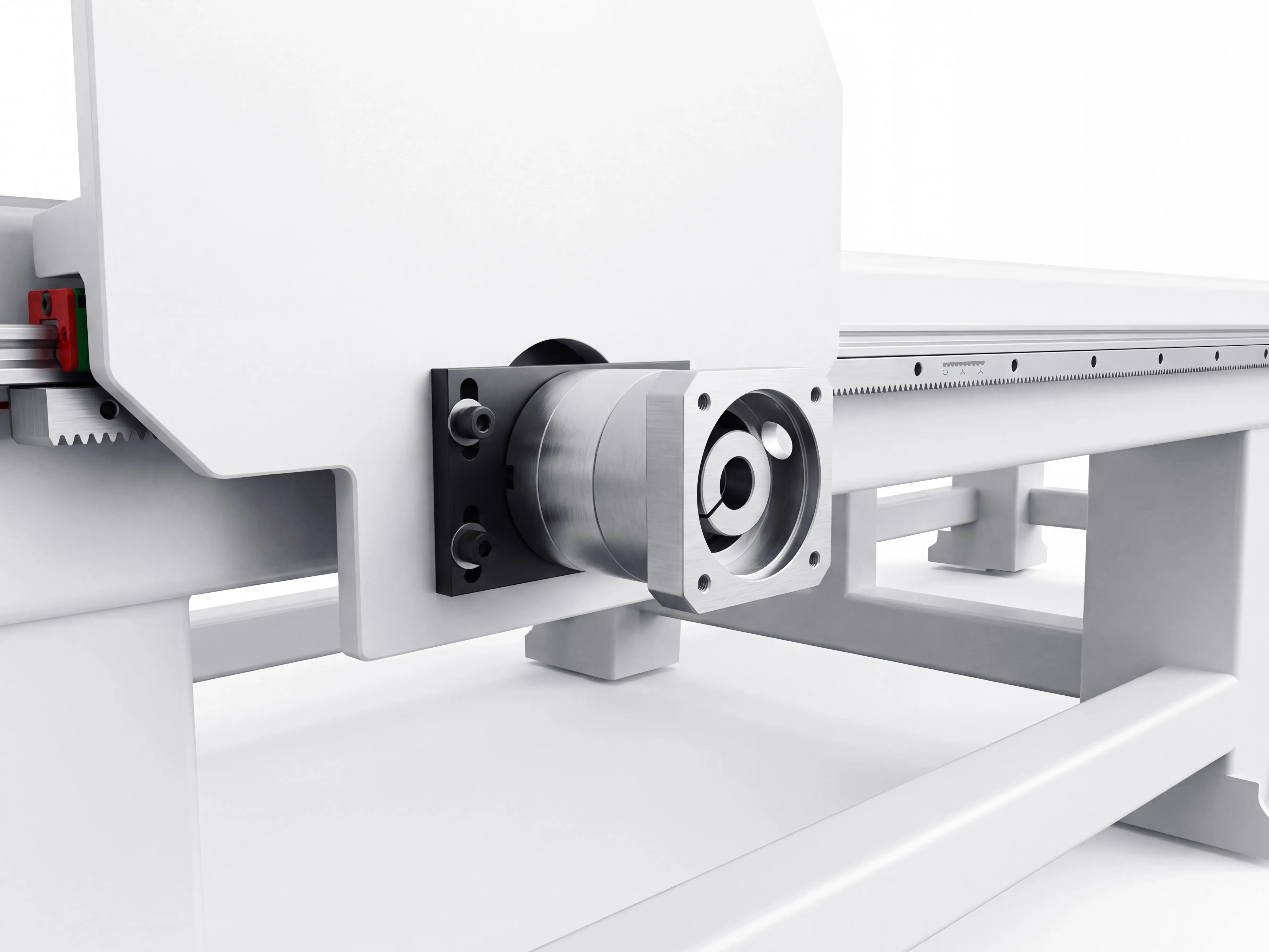 Shimpo (Japan) planetary of gear reducers of Spire 1530 dual-spindle CNC router